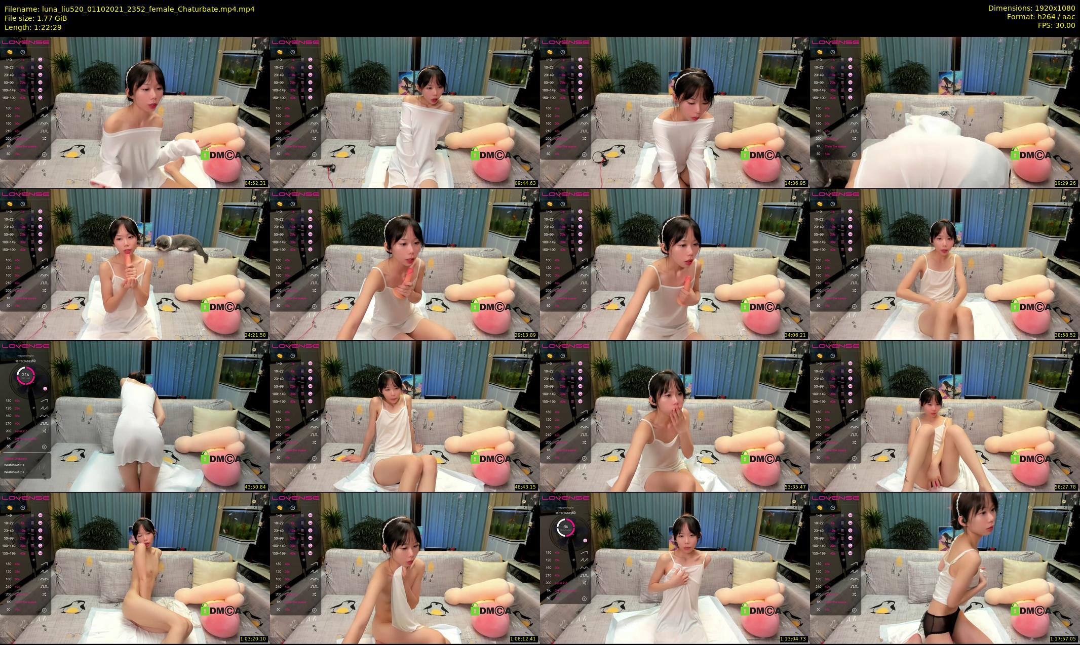 luna_liu520 — 83 minute Chaturbate female cam show recording, 1080p, Oct 1, 2021