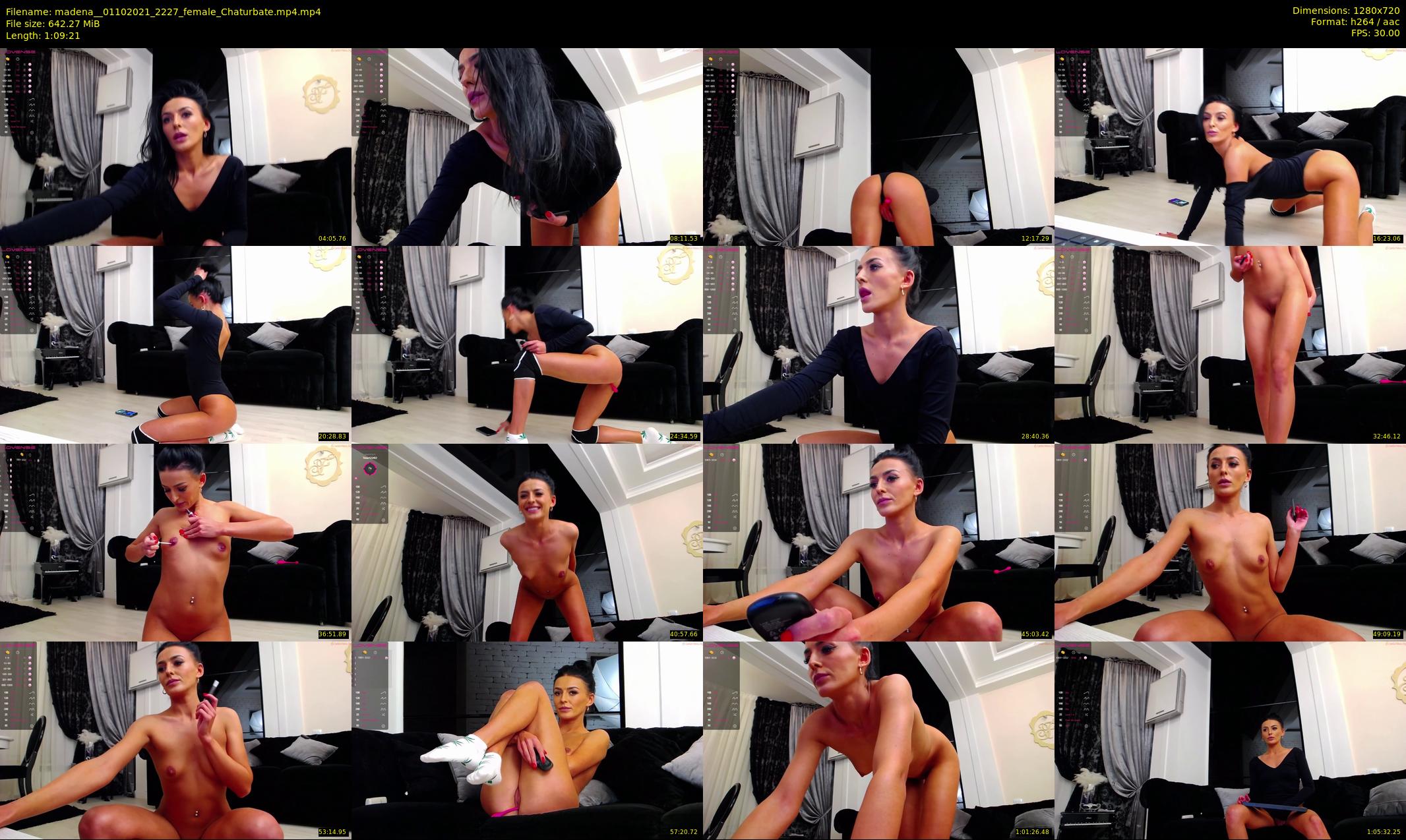 madena_ — 70 minute Chaturbate female cam show recording, 720p, Oct 1, 2021
