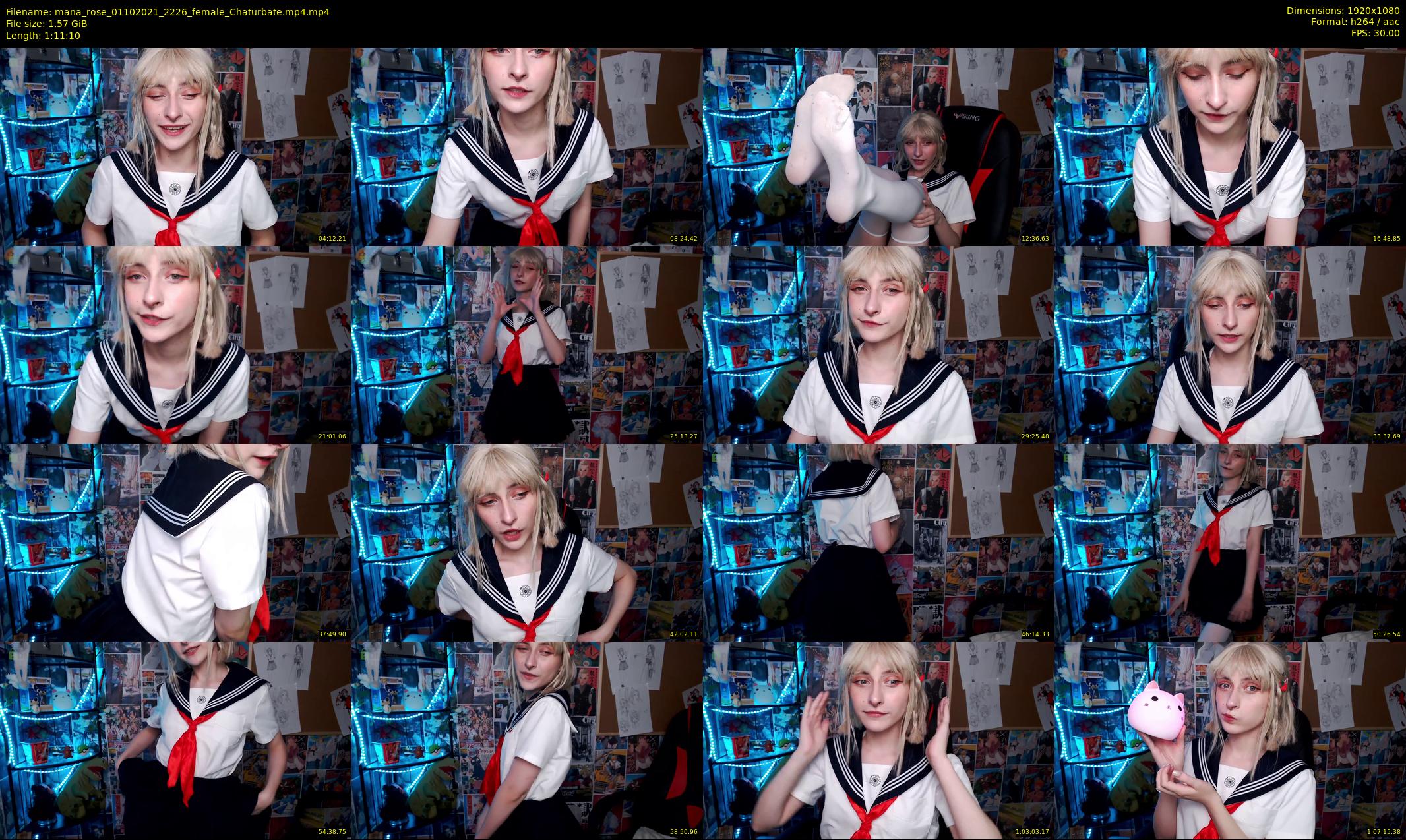 mana_rose — 72 minute Chaturbate female cam show recording, 1080p, Oct 1, 2021