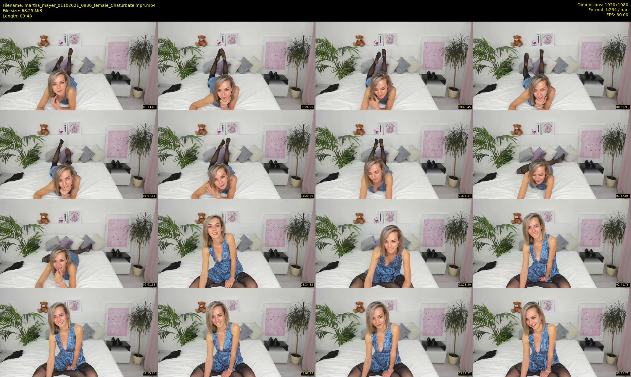 martha_mayer — 4 minute Chaturbate female cam show recording, 1080p, Oct 1, 2021