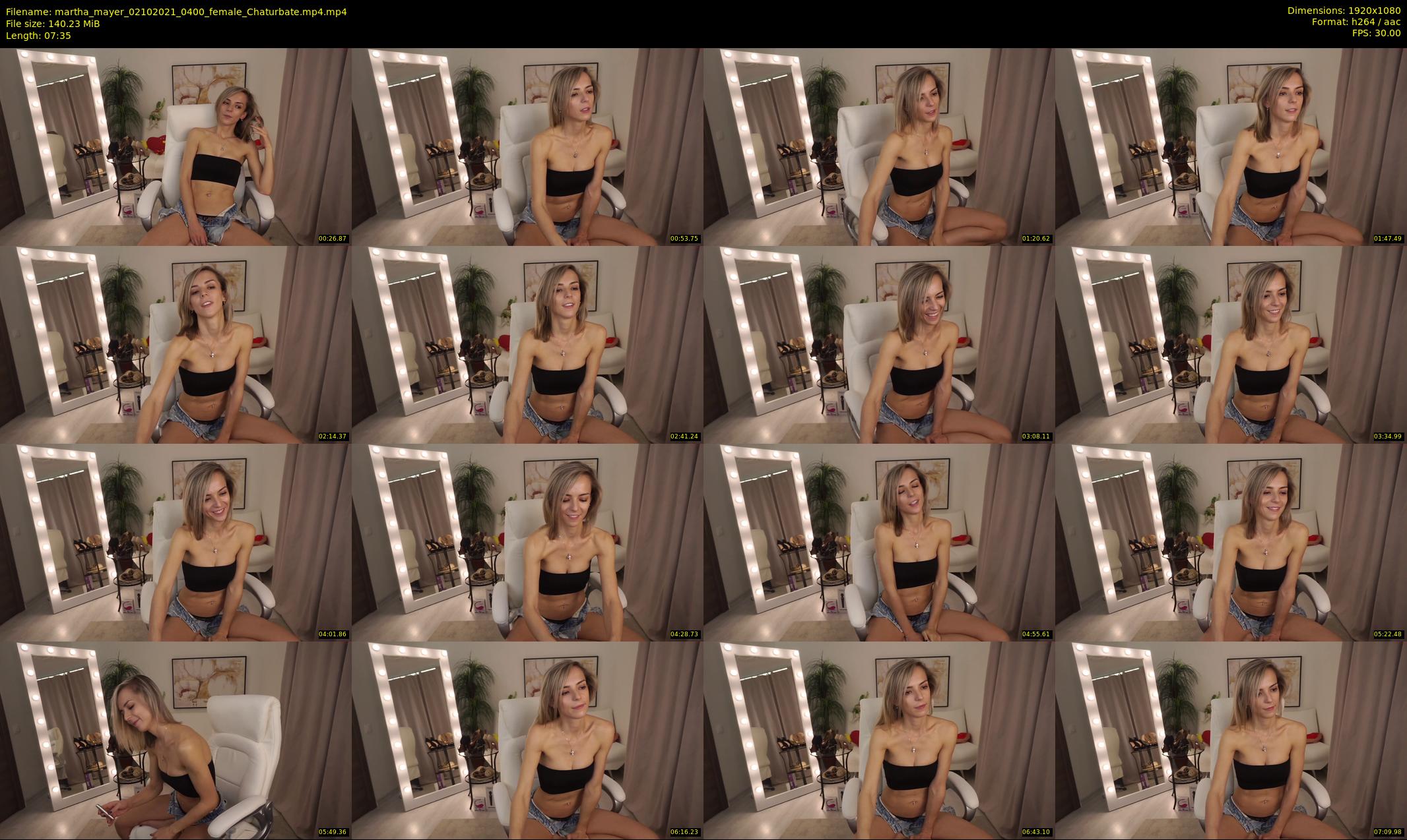 martha_mayer — 8 minute Chaturbate female cam show recording, 1080p, Oct 2, 2021