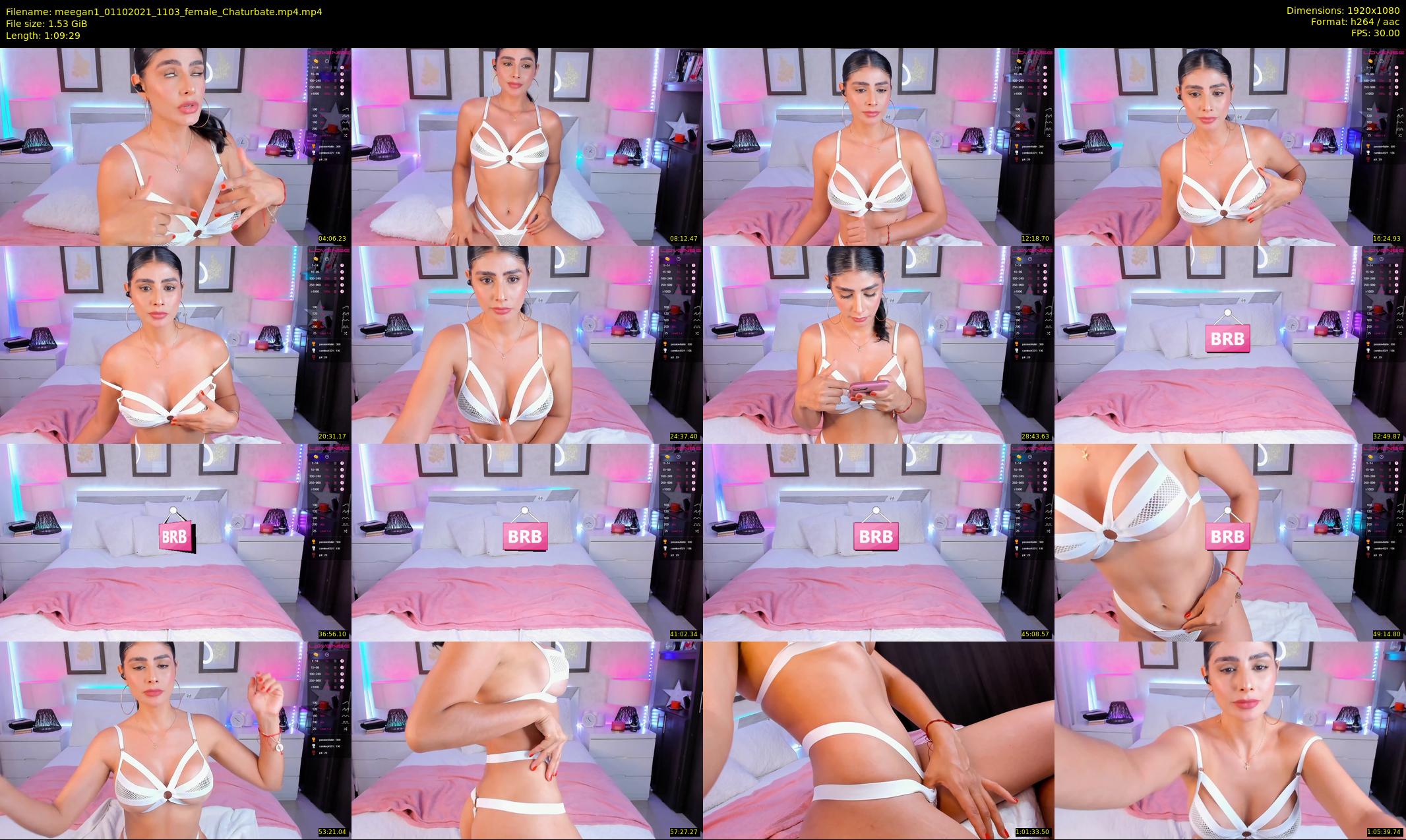 meegan1 — 70 minute Chaturbate female cam show recording, 1080p, Oct 1, 2021