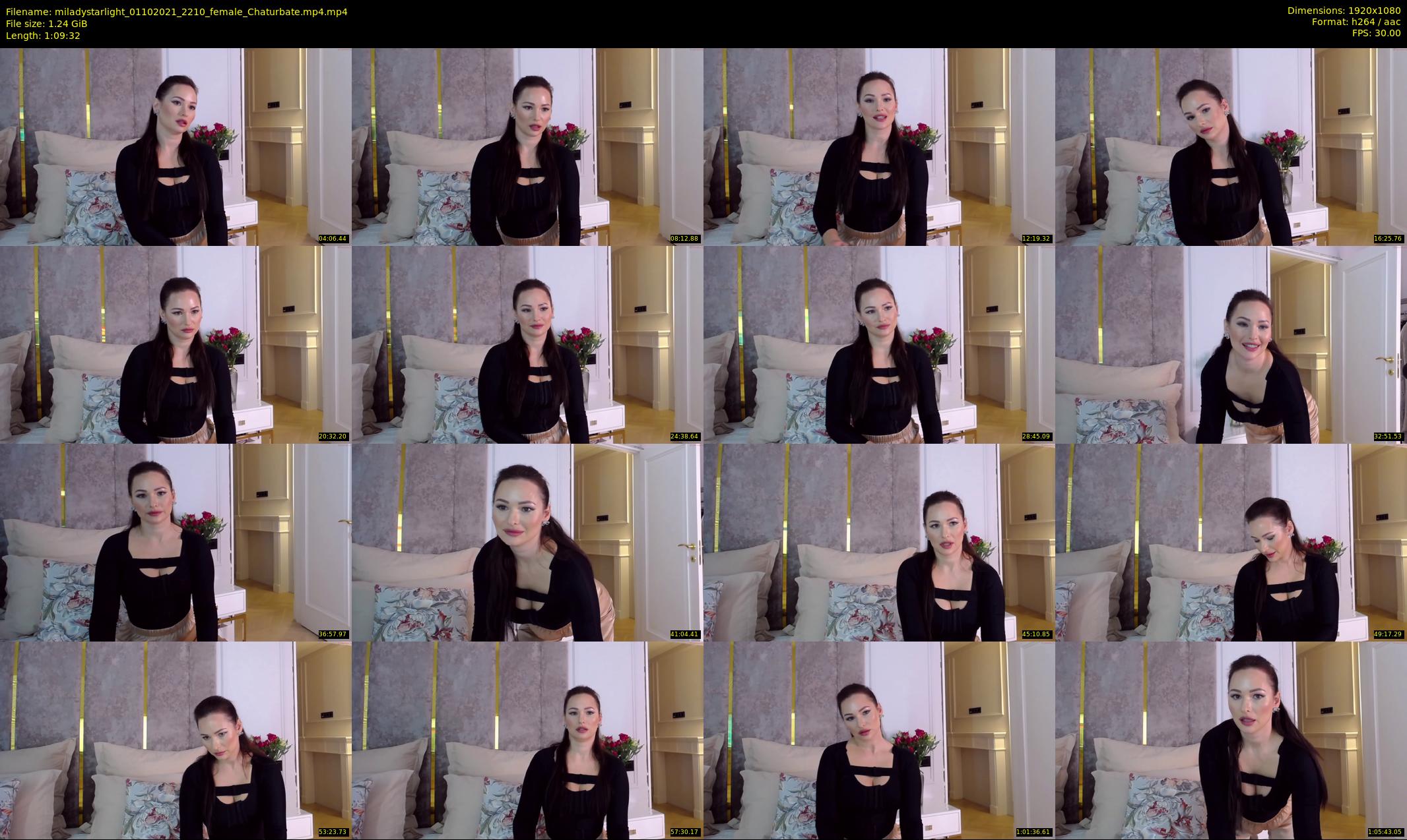miladystarlight — 70 minute Chaturbate female cam show recording, 1080p, Oct 1, 2021