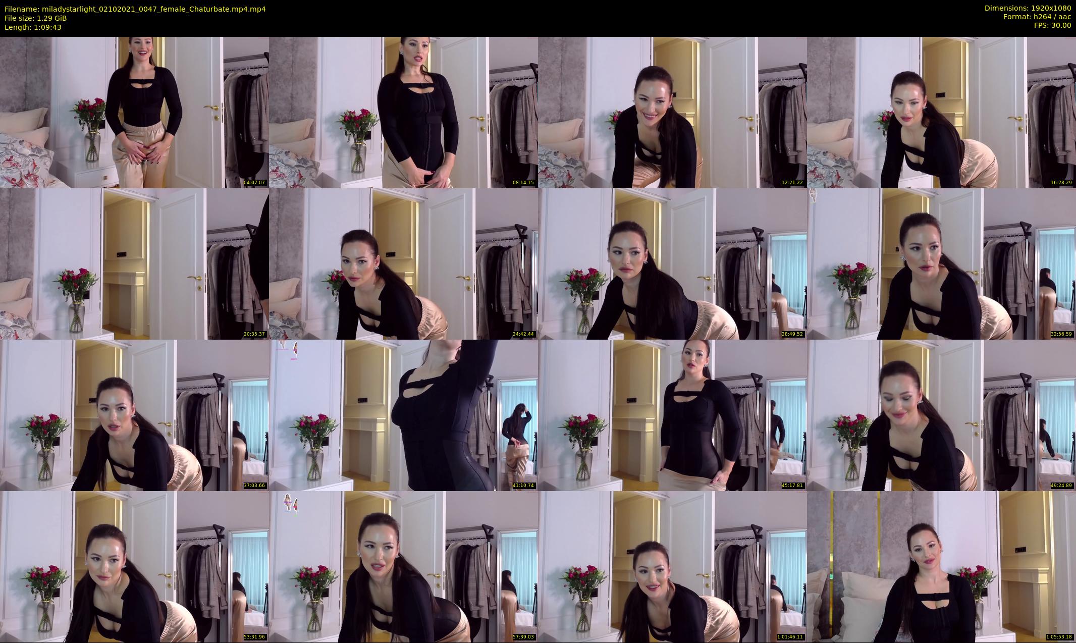 miladystarlight — 70 minute Chaturbate female cam show recording, 1080p, Oct 2, 2021