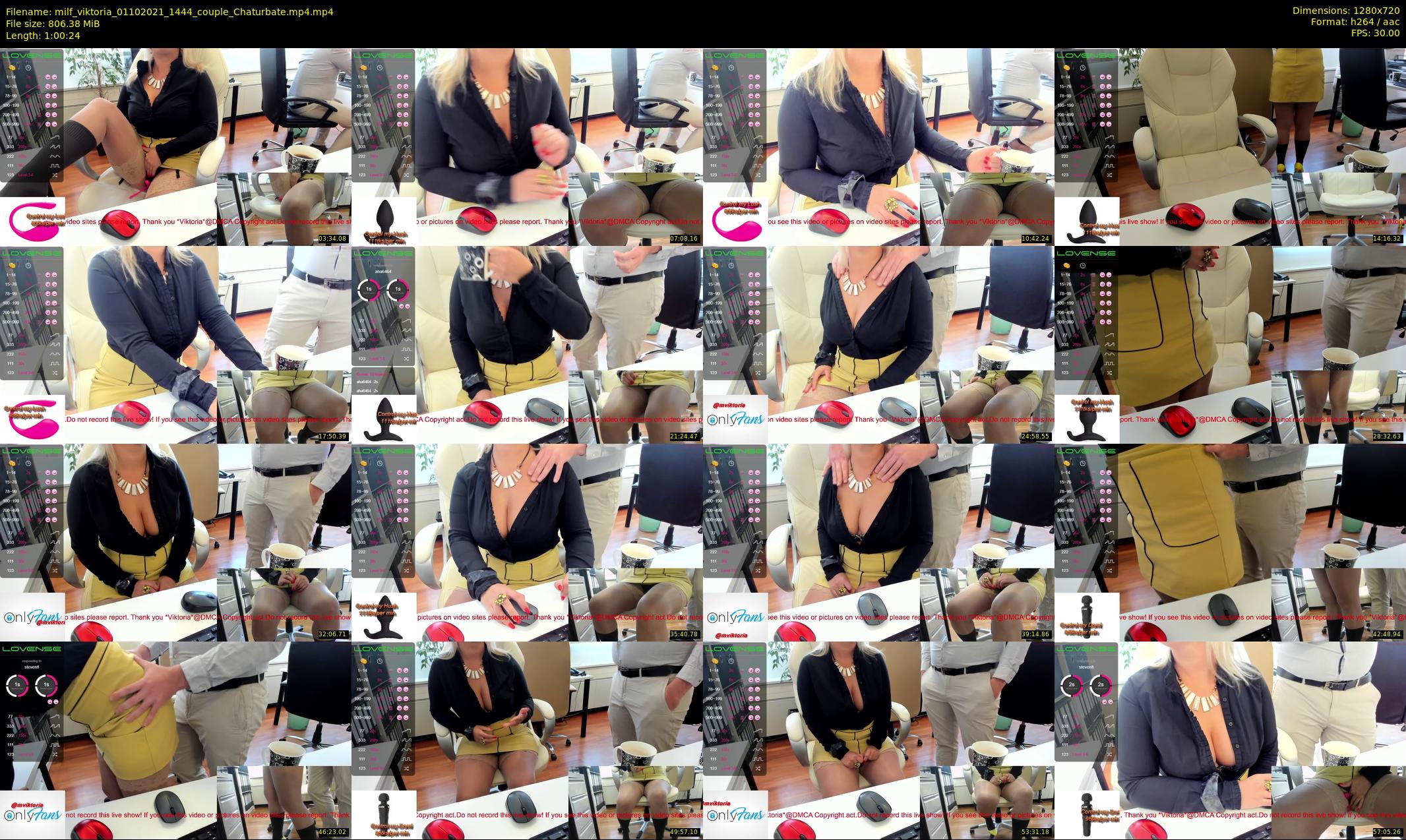 milf_viktoria — 61 minute Chaturbate female cam show recording, 720p, Oct 1, 2021