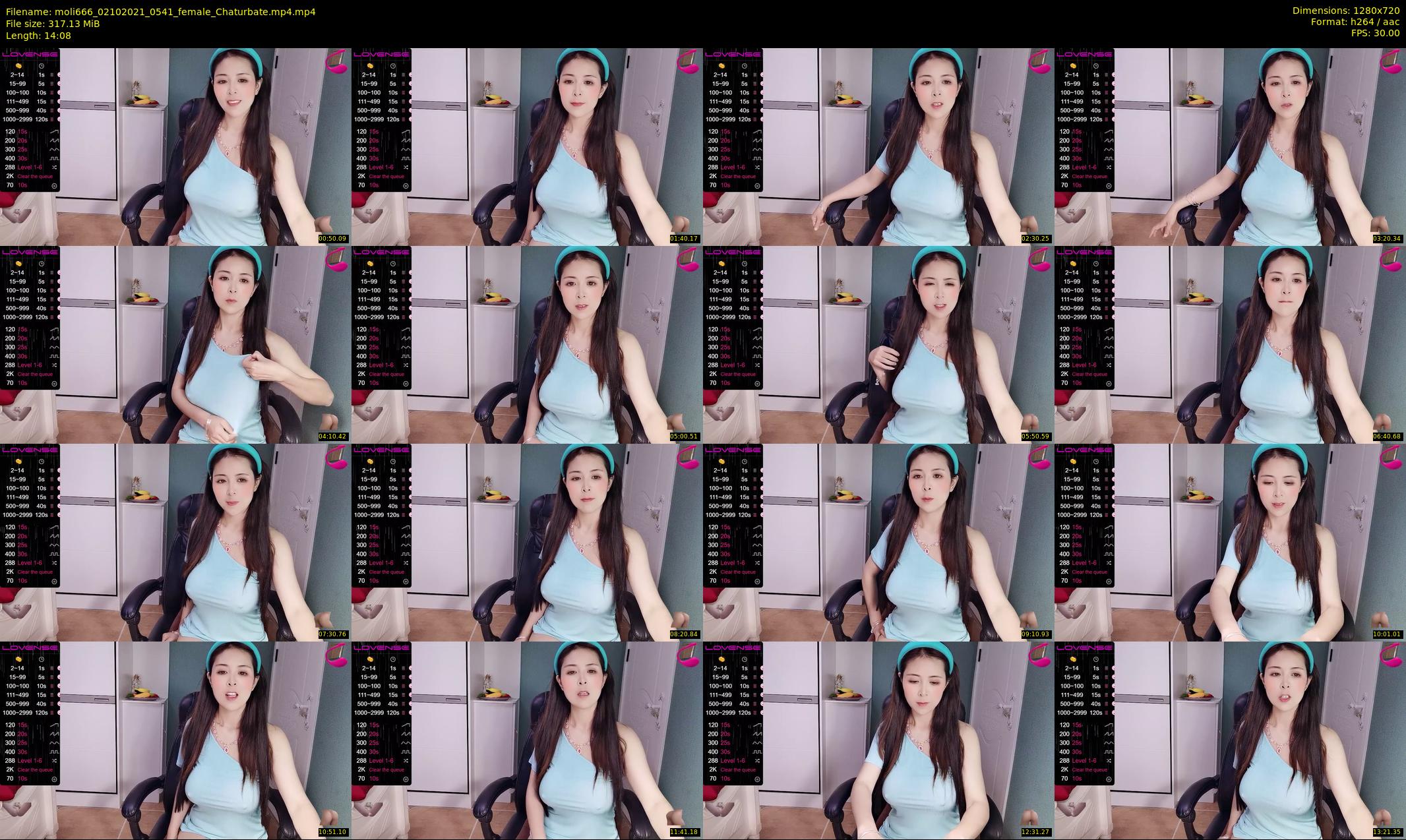 moli666 — 15 minute Chaturbate female cam show recording, 720p, Oct 2, 2021