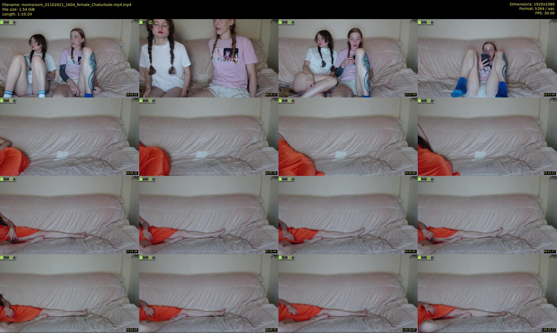 momsroom — 71 minute Chaturbate couple cam show recording, 1080p, Oct 1, 2021