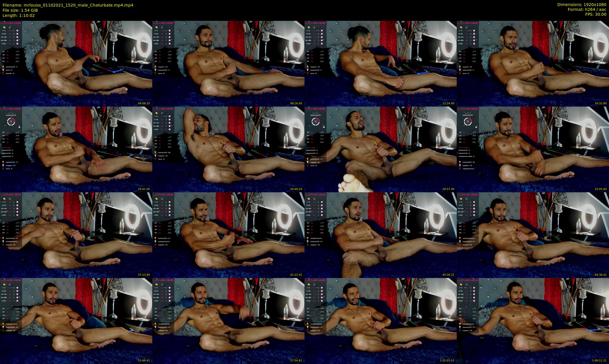mrlouiss — 71 minute Chaturbate male cam show recording, 1080p, Oct 1, 2021