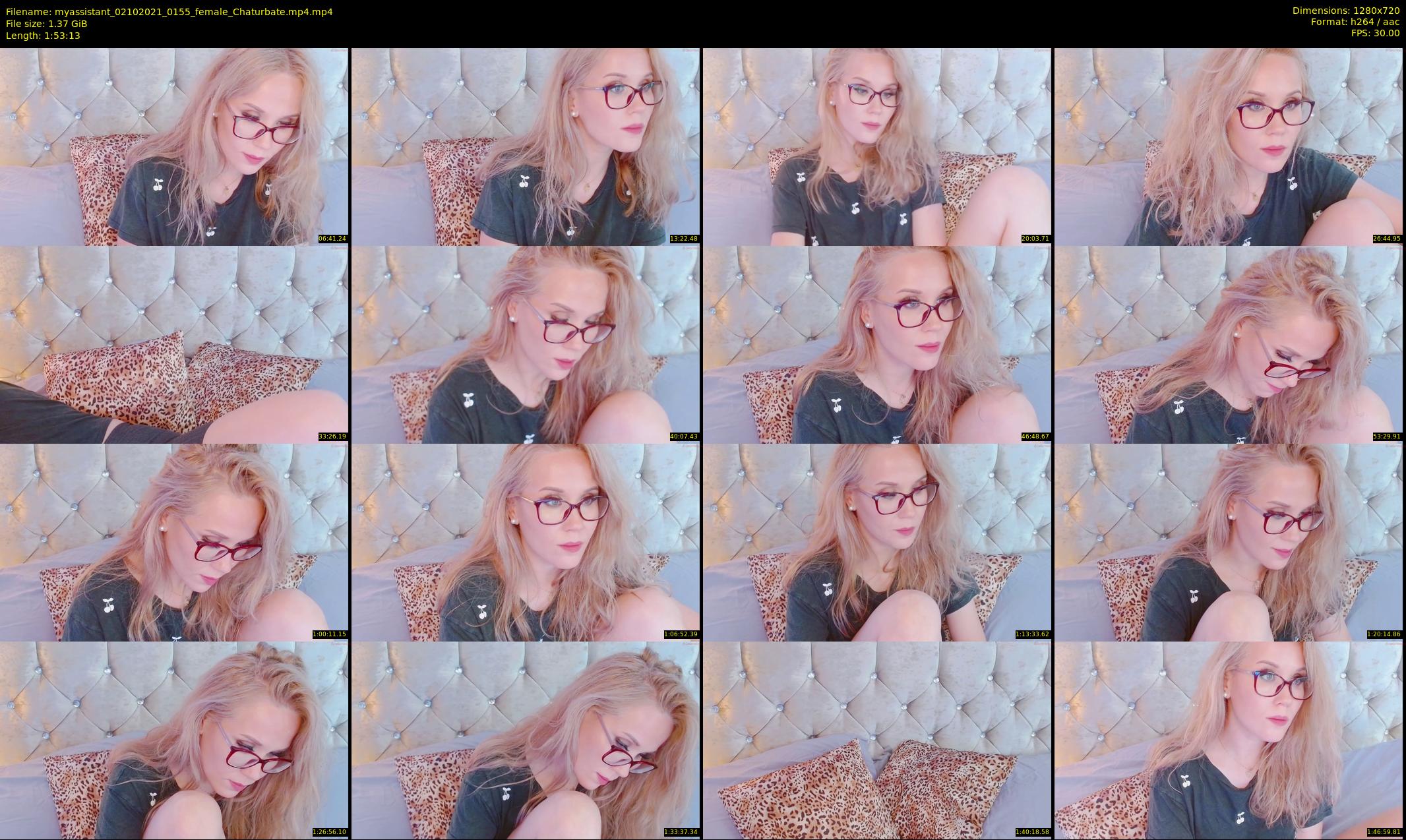 myassistant — 114 minute Chaturbate female cam show recording, 720p, Oct 2, 2021