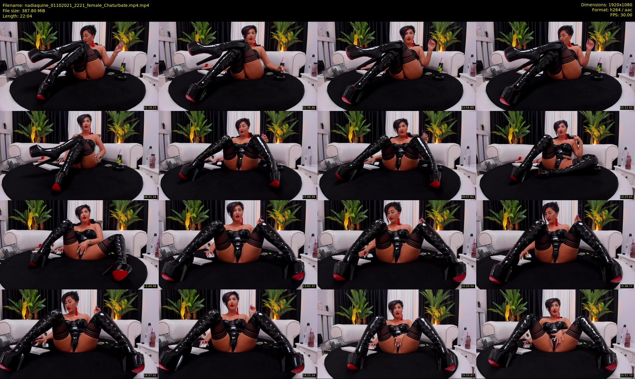 nadiaquine — 23 minute Chaturbate female cam show recording, 1080p, Oct 1, 2021