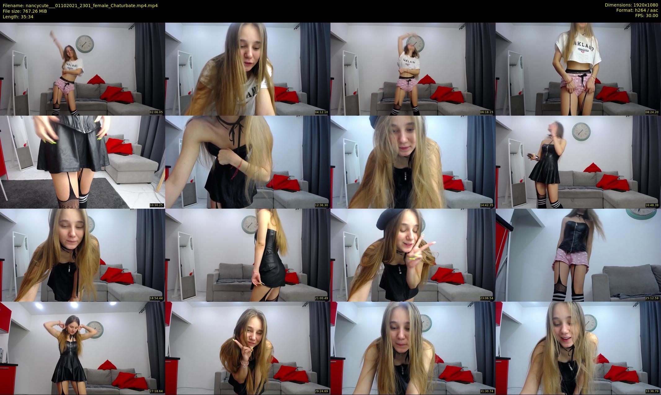nancycute__ — 36 minute Chaturbate female cam show recording, 1080p, Oct 1, 2021