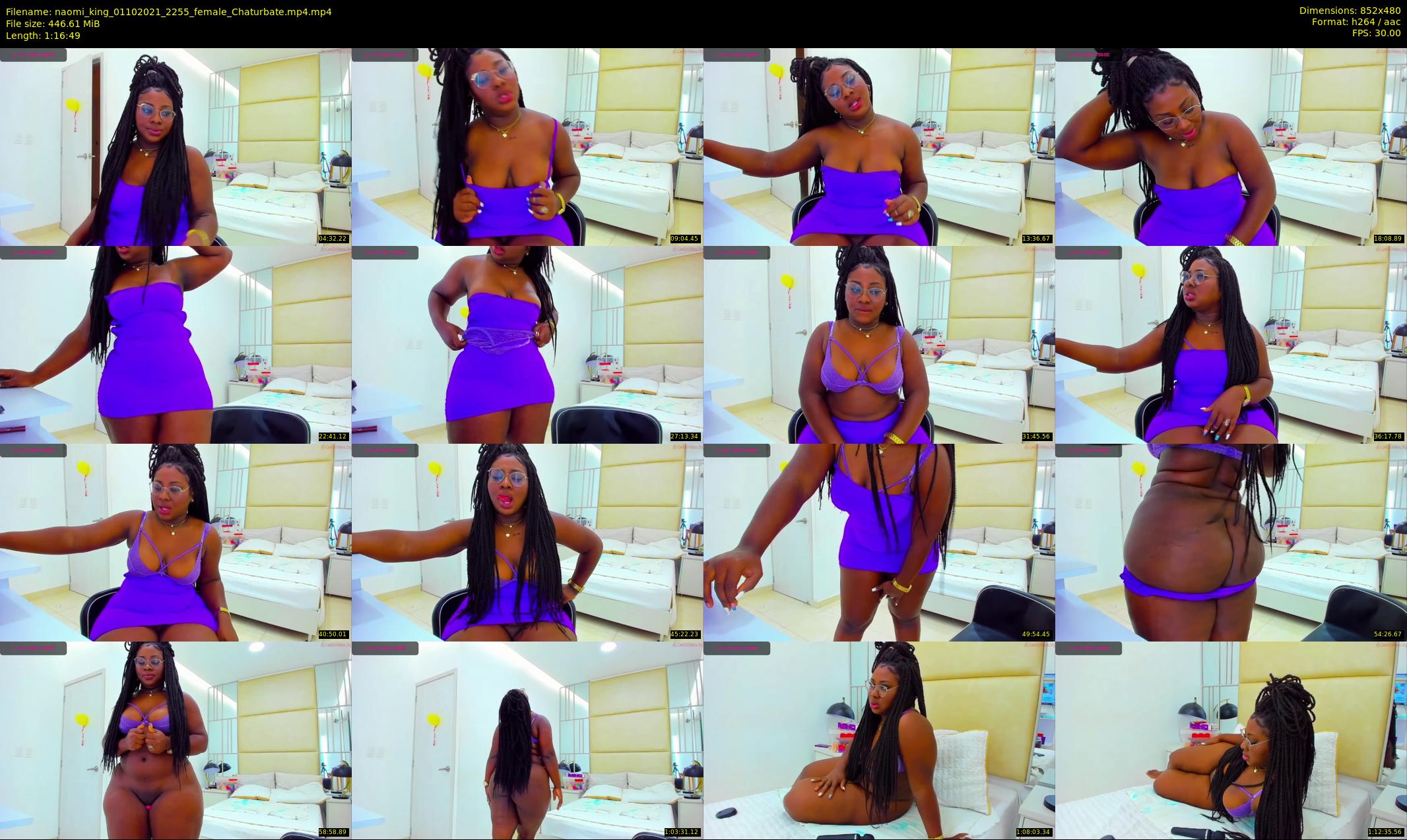 naomi_king — 77 minute Chaturbate female cam show recording, 480p, Oct 1, 2021