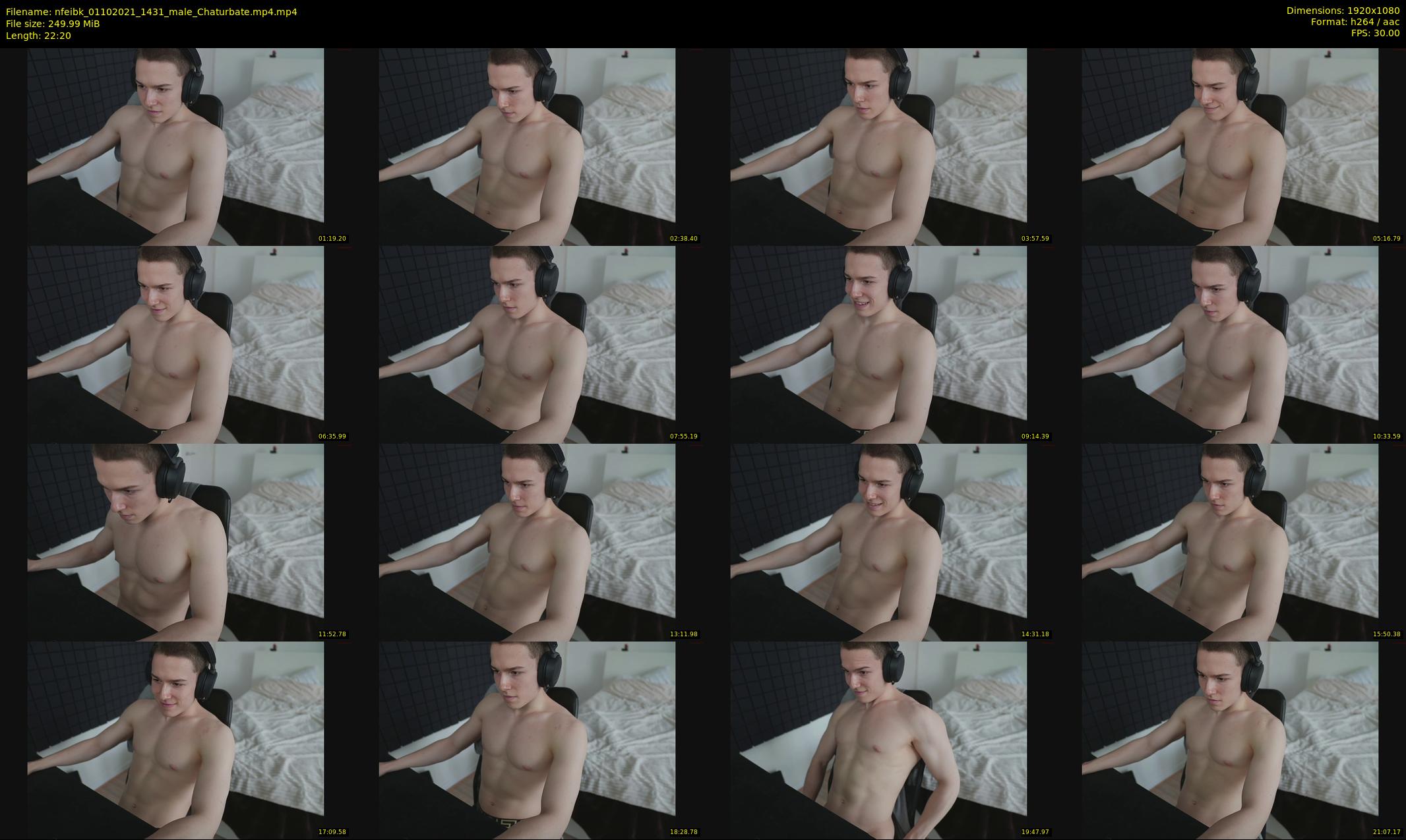 nfeibk — 23 minute Chaturbate male cam show recording, 1080p, Oct 1, 2021