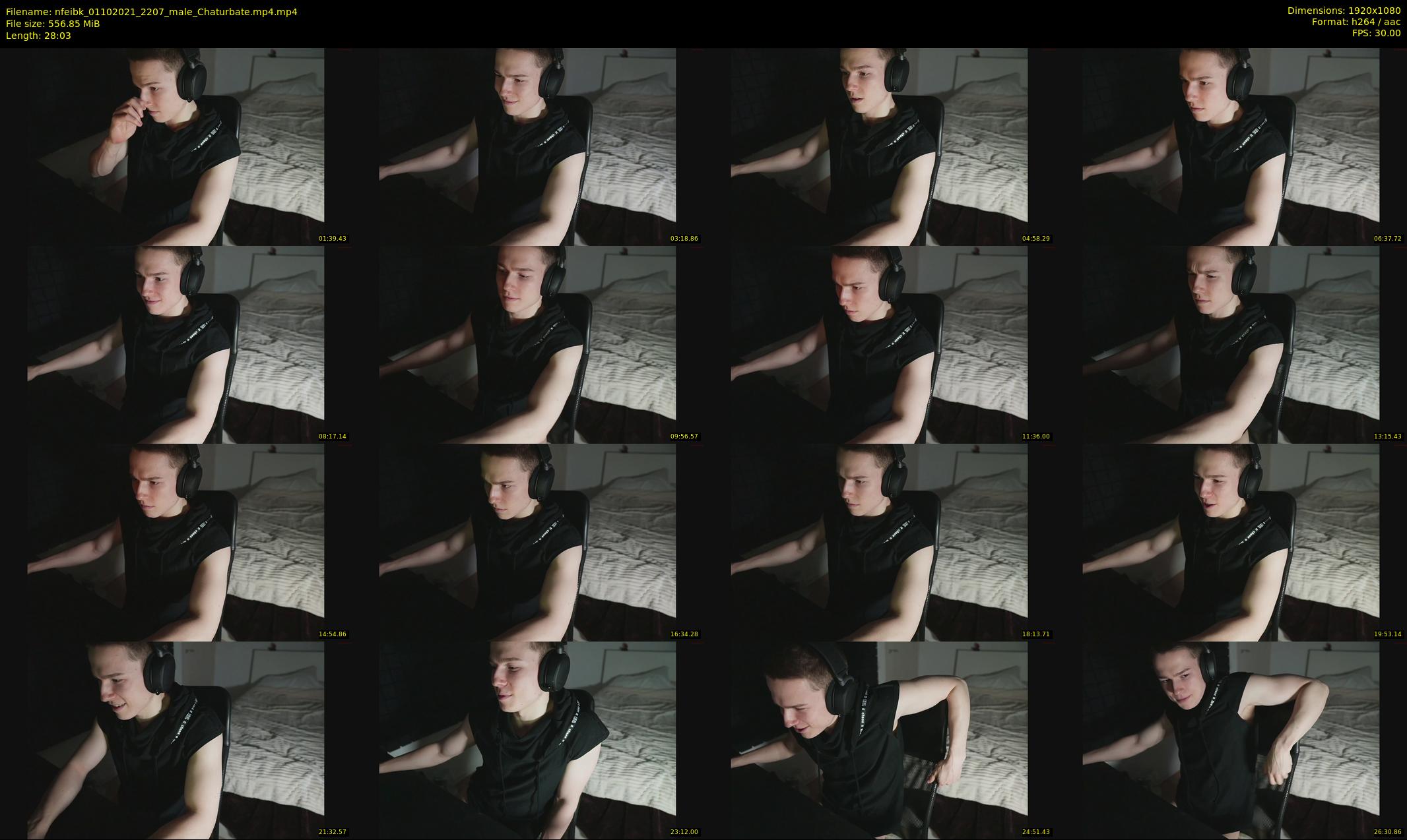 nfeibk — 29 minute Chaturbate male cam show recording, 1080p, Oct 1, 2021