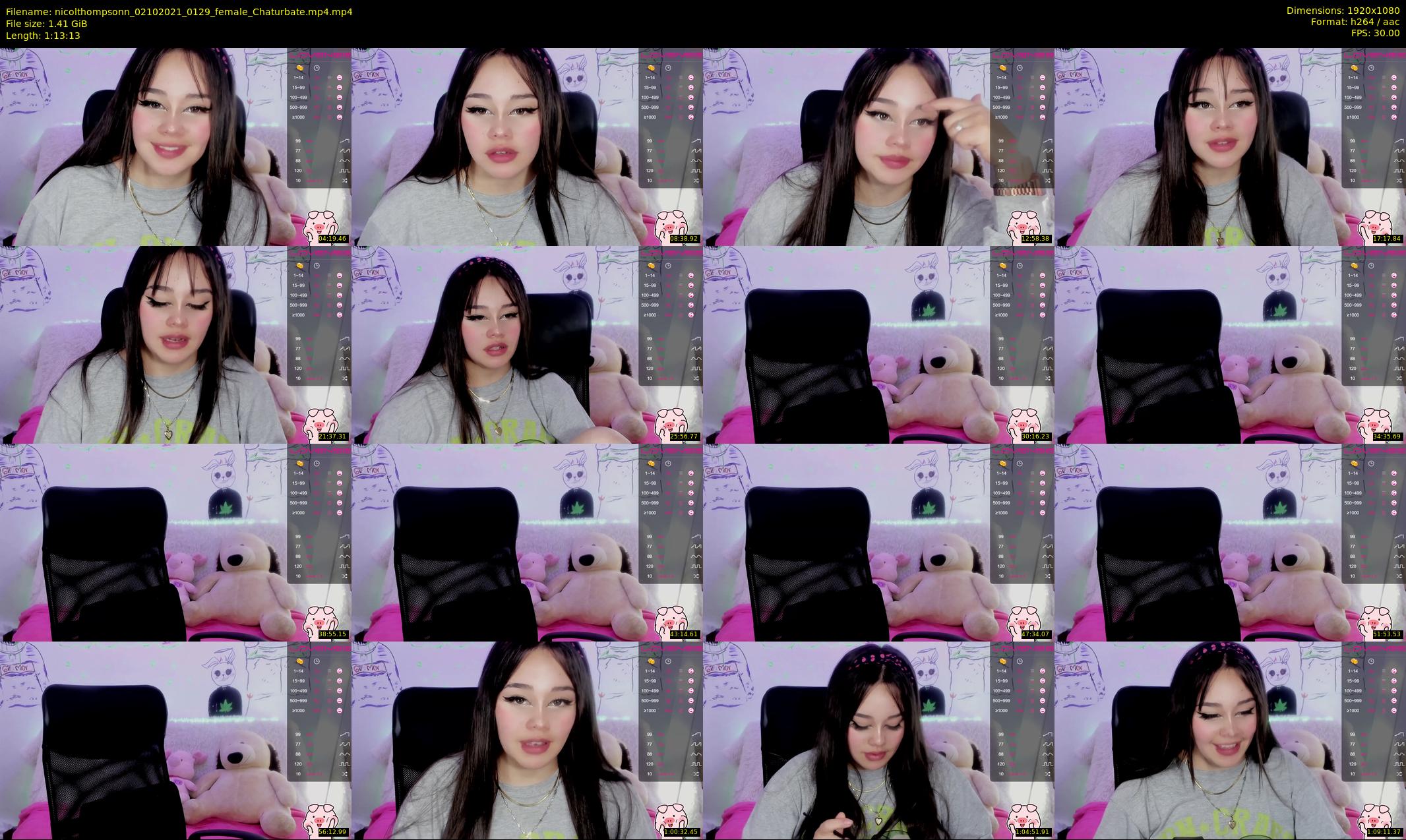 nicolthompsonn — 74 minute Chaturbate female cam show recording, 1080p, Oct 2, 2021