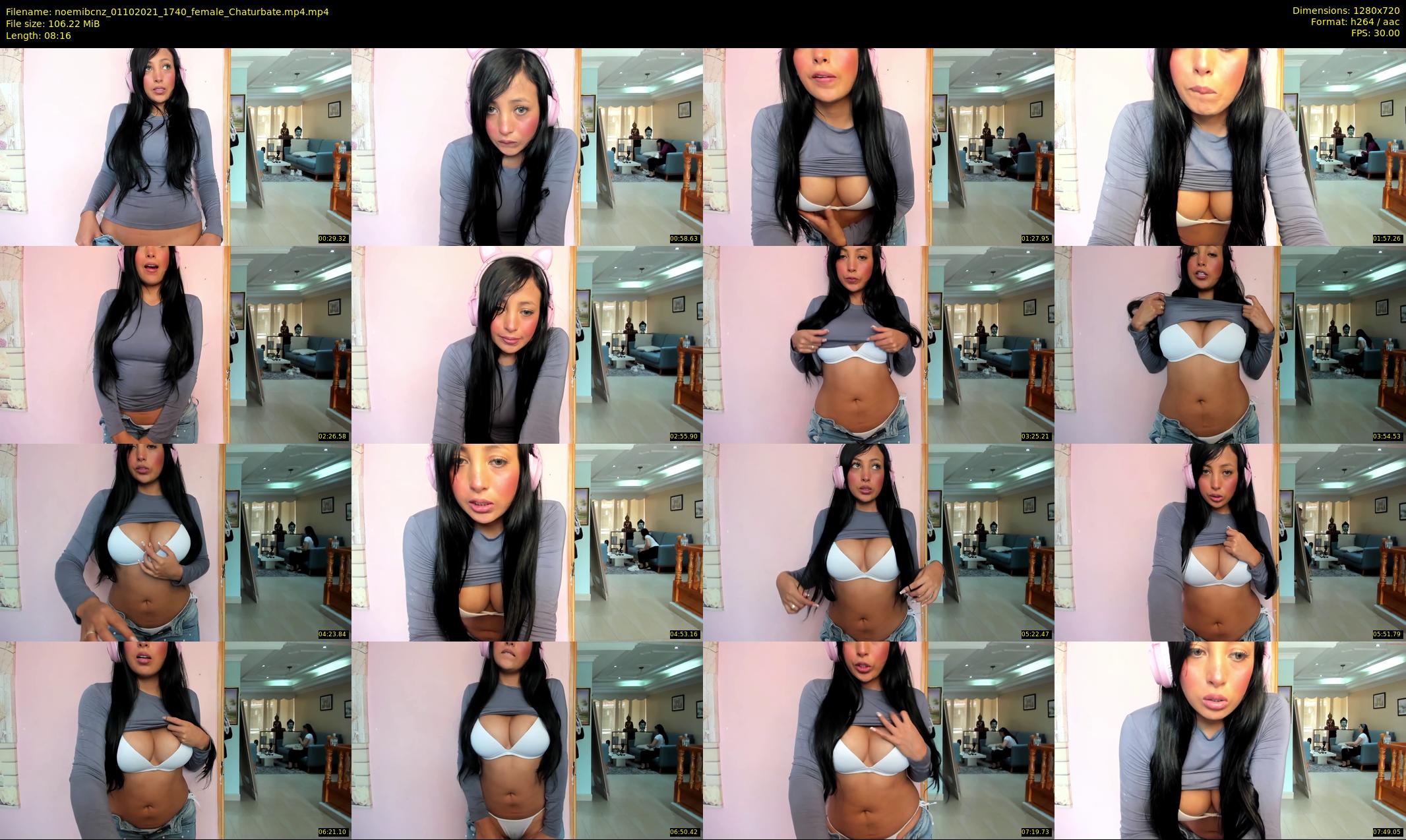 noemibcnz — 9 minute Chaturbate couple cam show recording, 720p, Oct 1, 2021