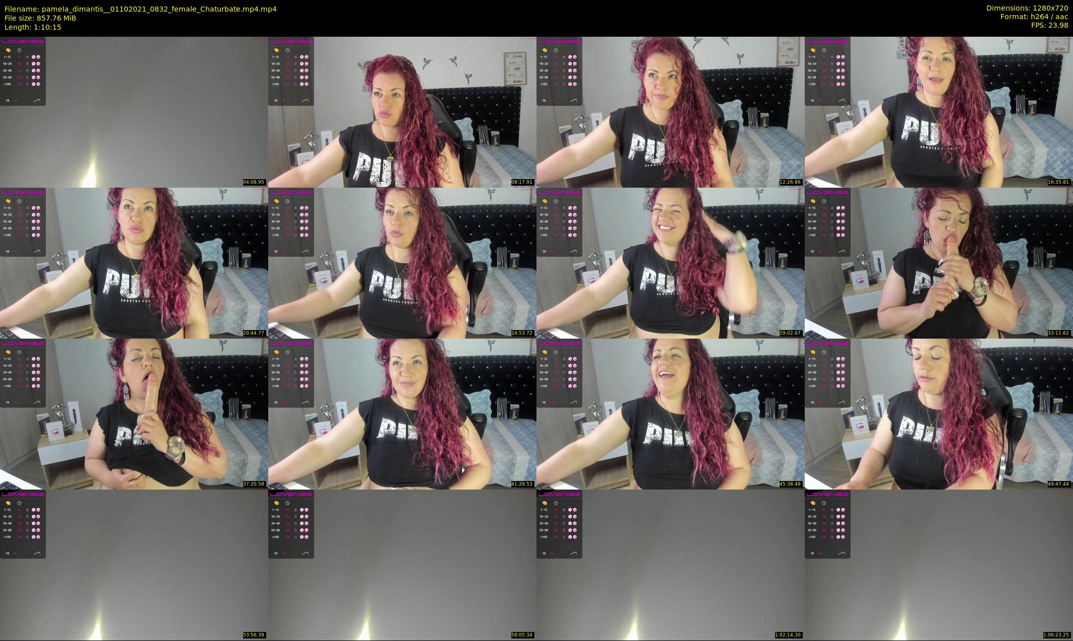 pamela_dimantis_ — 71 minute Chaturbate female cam show recording, 720p, Oct 1, 2021