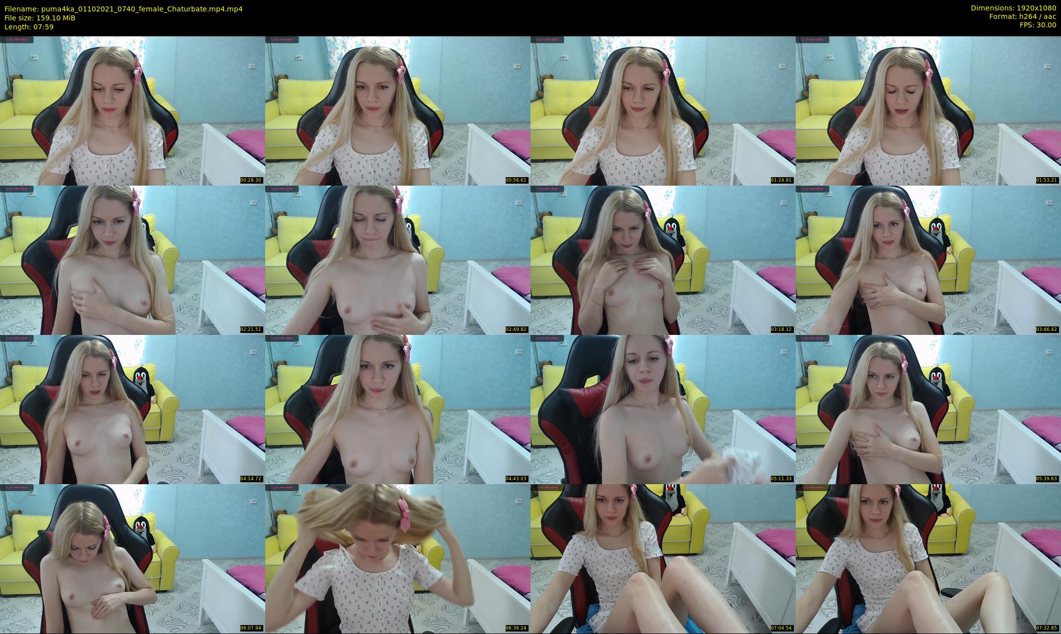 puma4ka — 8 minute Chaturbate female cam show recording, 1080p, Oct 1, 2021