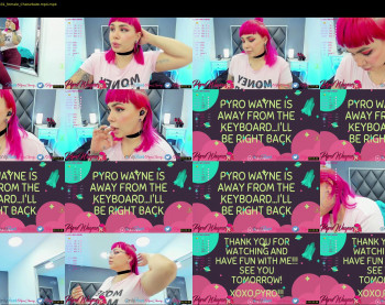 pyrowayne — 69 minute Chaturbate female cam show recording, 1080p, Oct 2, 2021