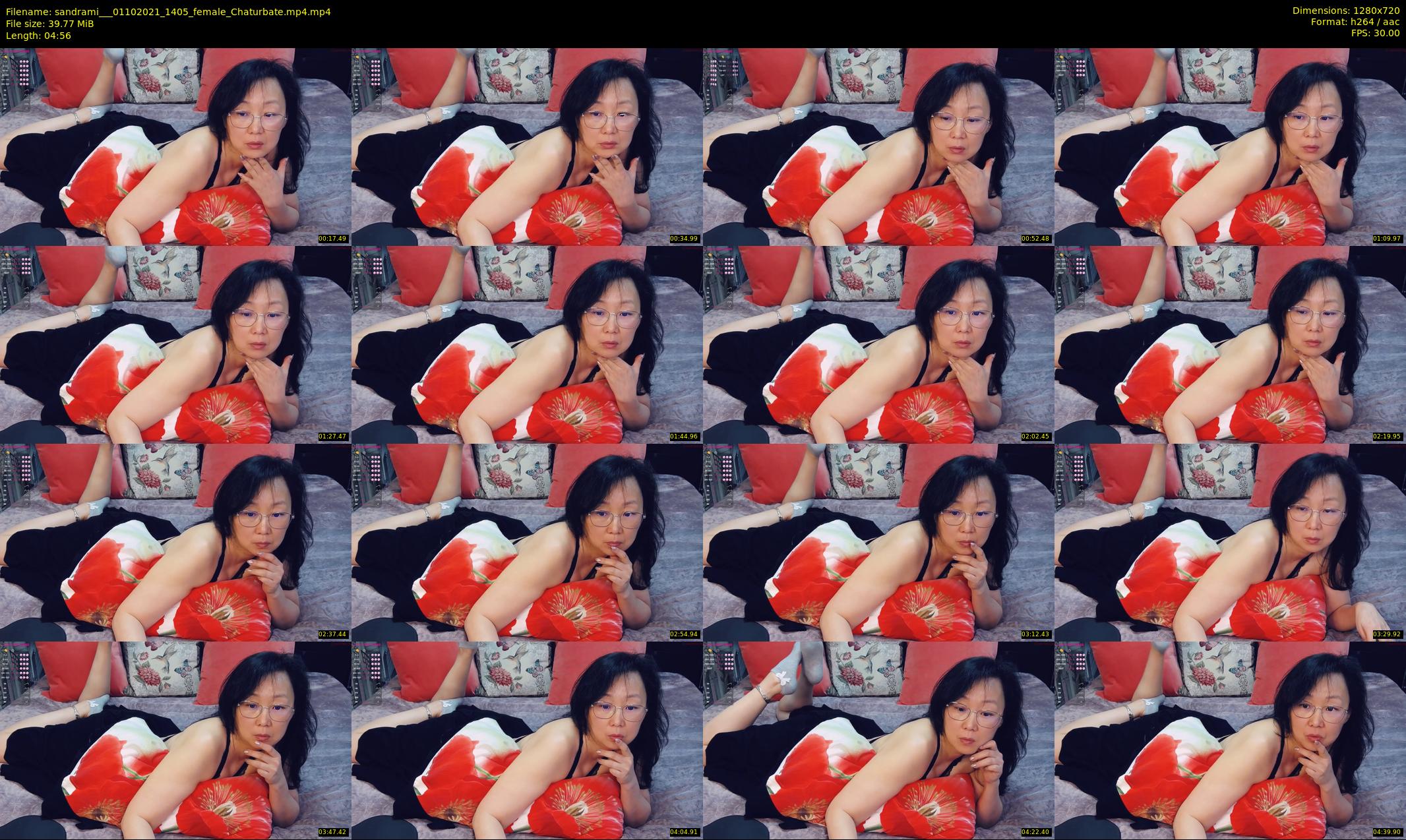 sandrami__ — 5 minute Chaturbate female cam show recording, 720p, Oct 1, 2021