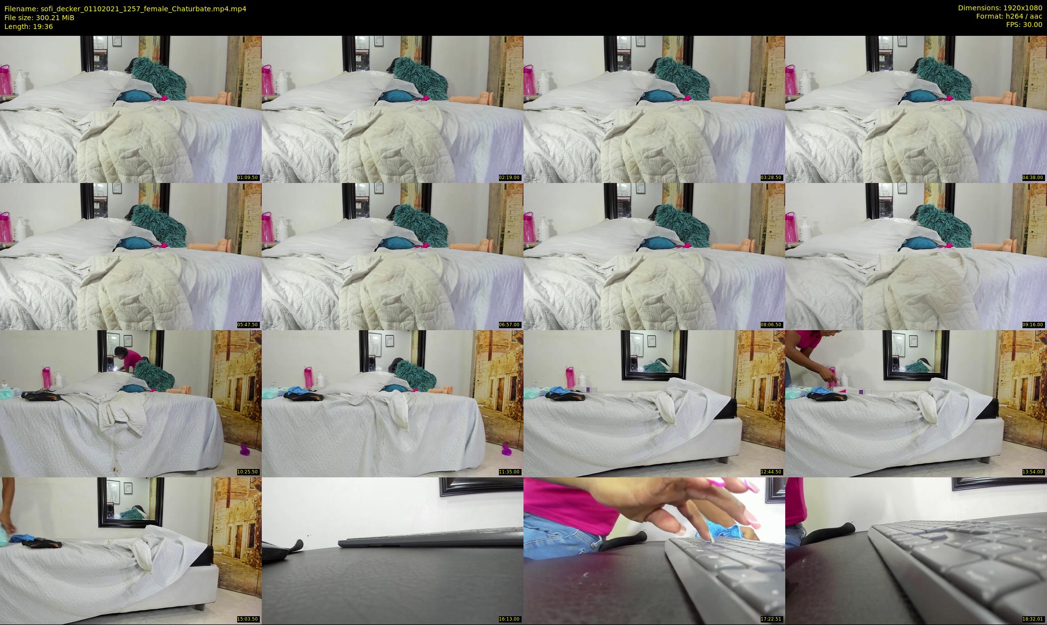 sofi_decker — 20 minute Chaturbate female cam show recording, 1080p, Oct 1, 2021