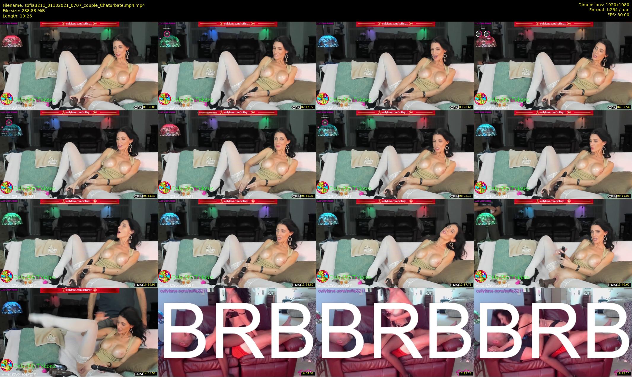 sofia3211 — 20 minute Chaturbate couple cam show recording, 1080p, Oct 1, 2021