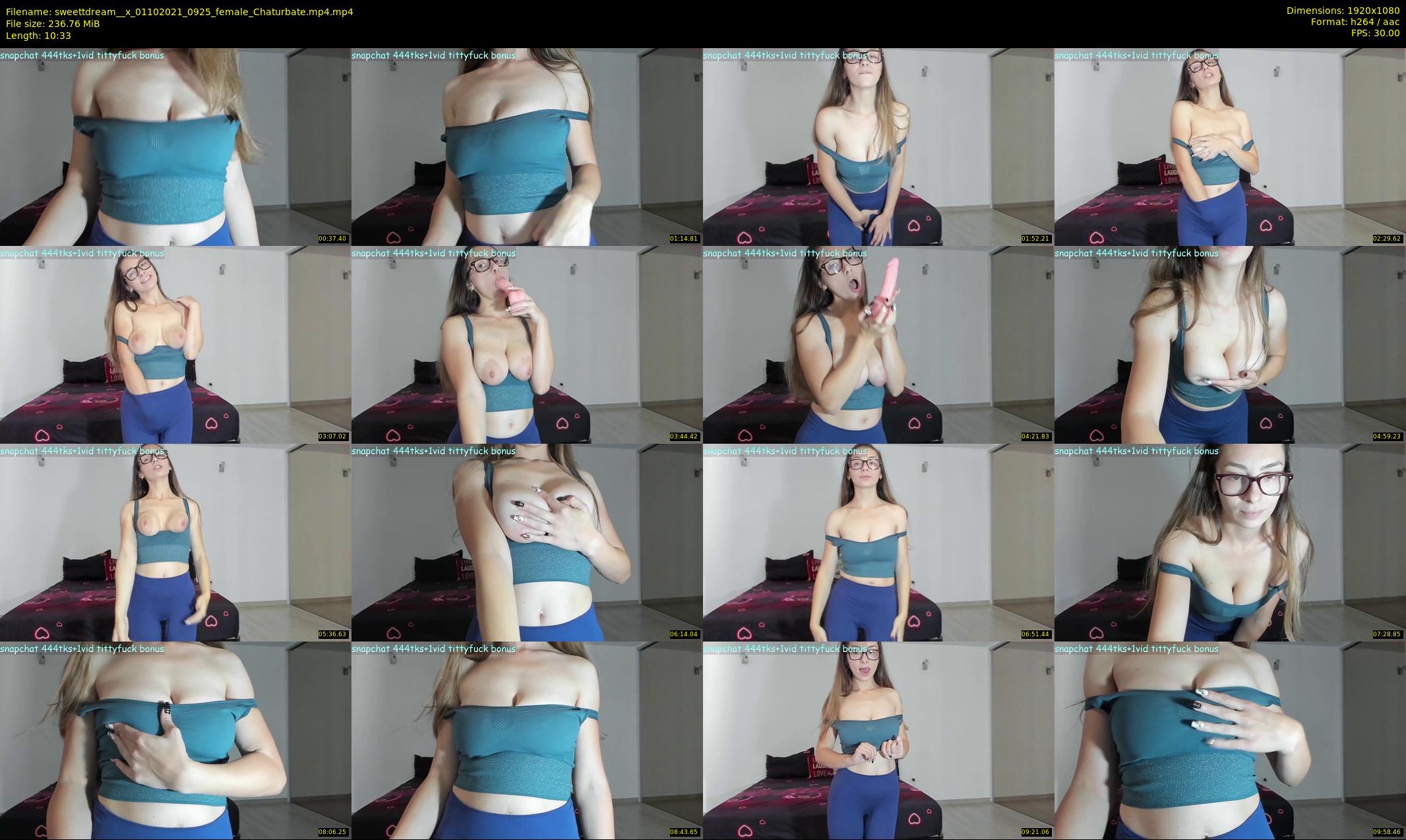 sweettdream__x — 11 minute Chaturbate female cam show recording, 1080p, Oct 1, 2021