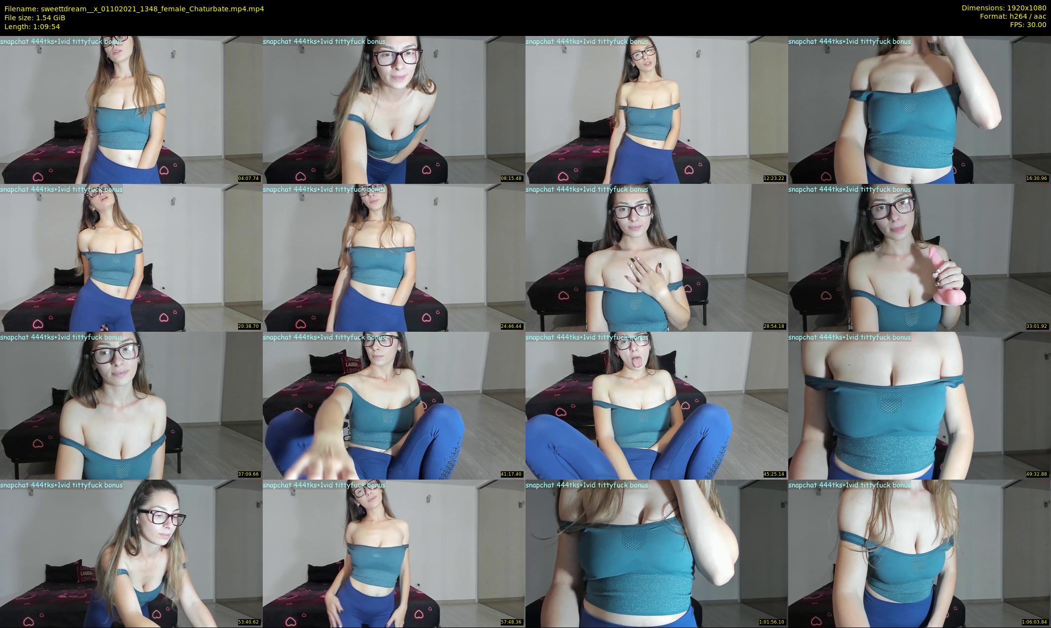 sweettdream__x — 70 minute Chaturbate female cam show recording, 1080p, Oct 1, 2021