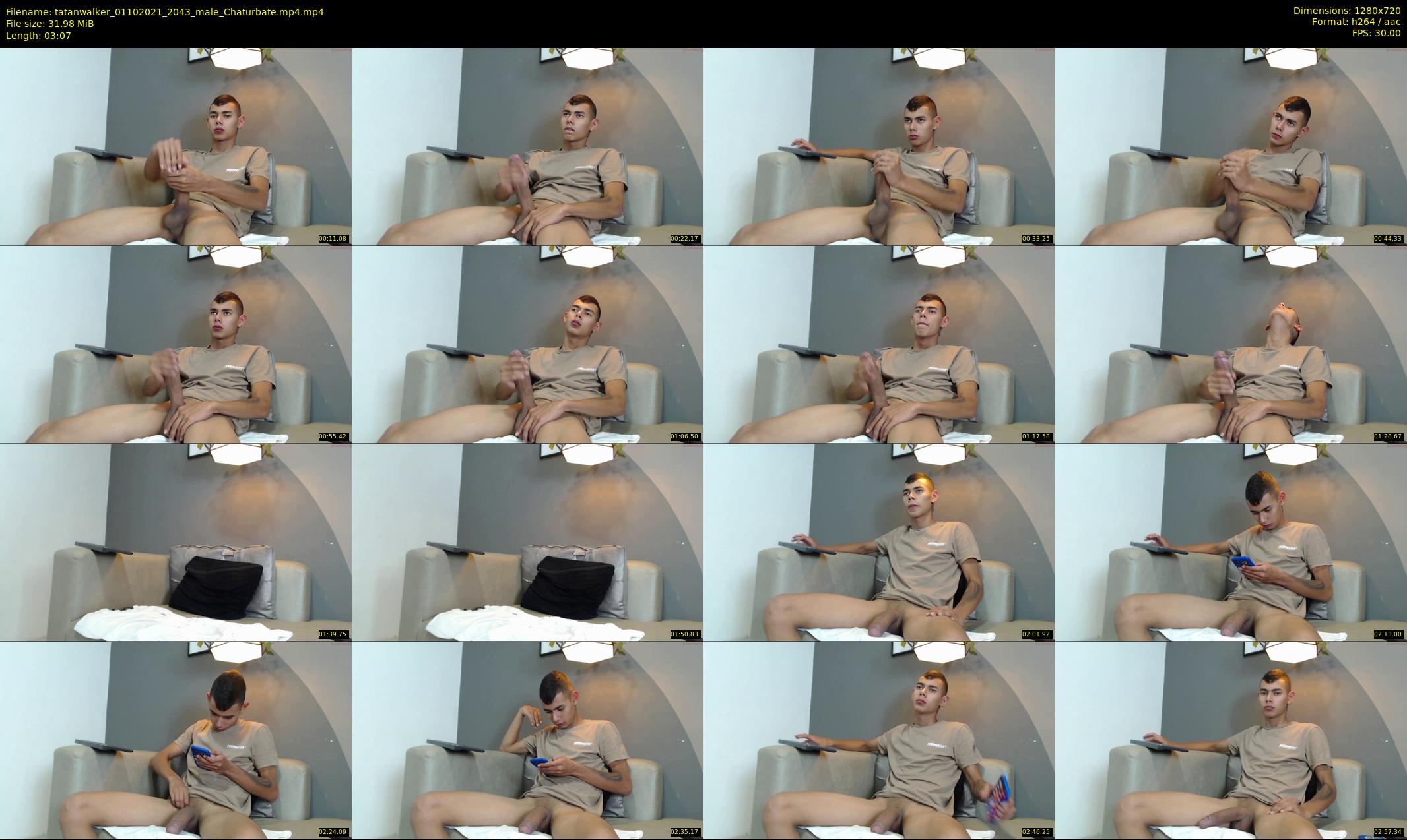 tatanwalker — 4 minute Chaturbate male cam show recording, 720p, Oct 1, 2021