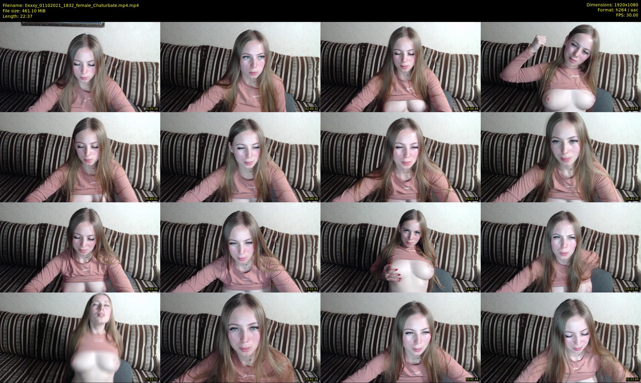 tixxxy — 23 minute Chaturbate female cam show recording, 1080p, Oct 1, 2021