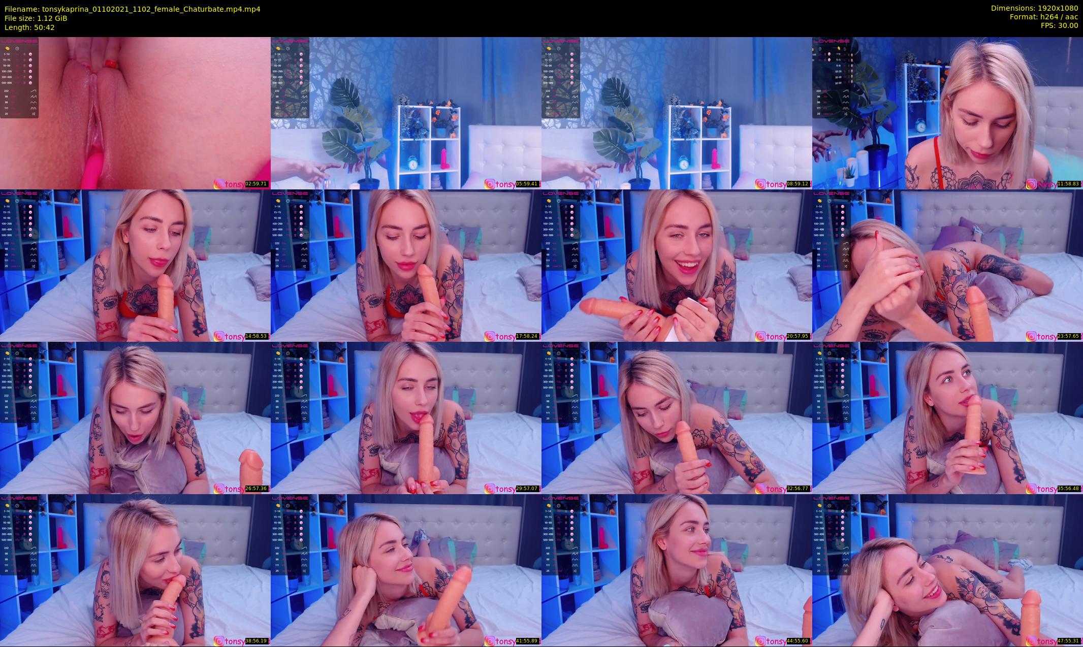 tonsykaprina — 51 minute Chaturbate couple cam show recording, 1080p, Oct 1, 2021