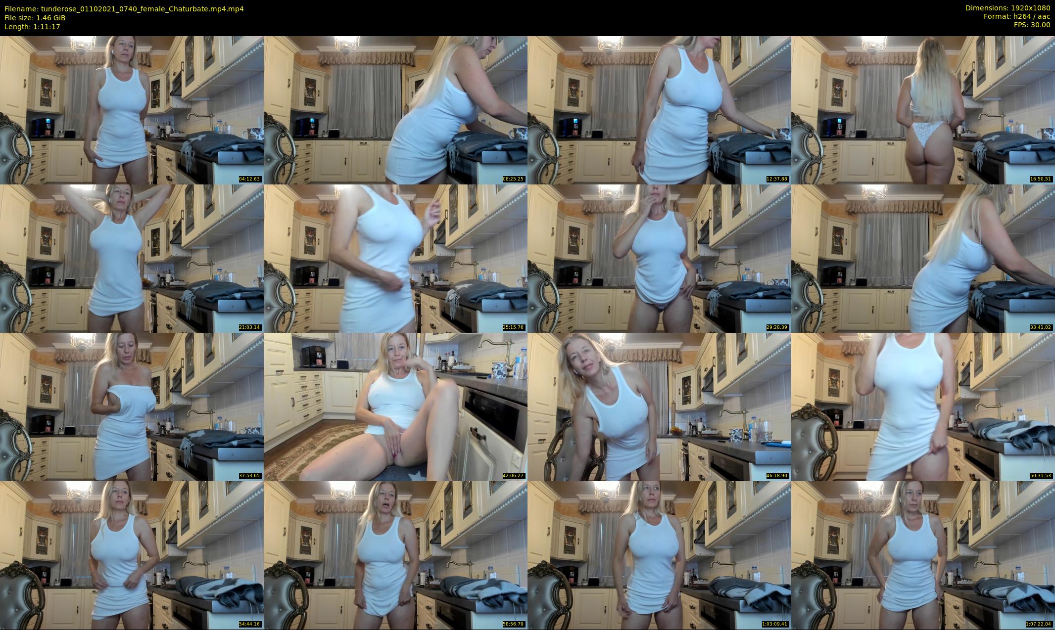 tunderose — 72 minute Chaturbate female cam show recording, 1080p, Oct 1, 2021