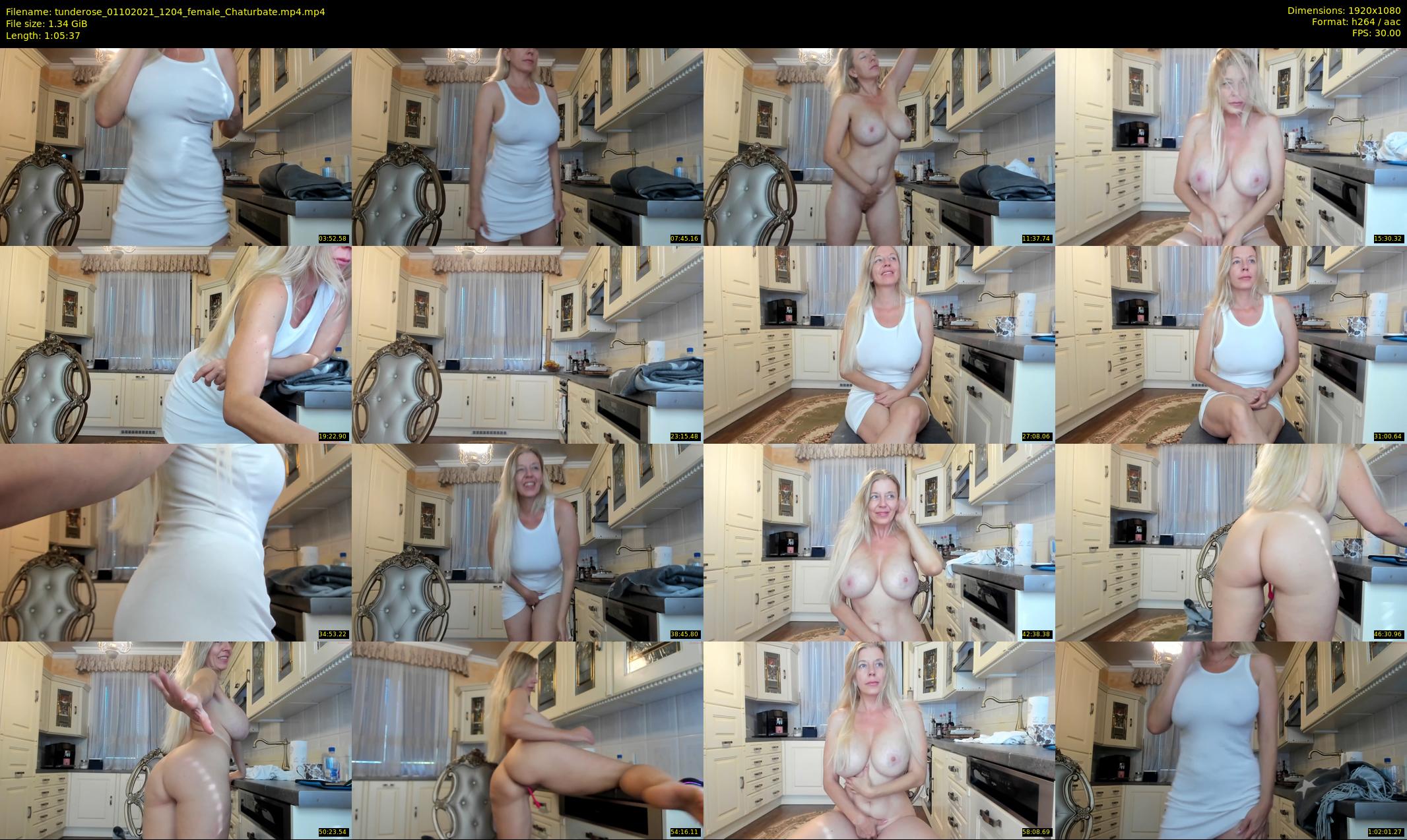 tunderose — 66 minute Chaturbate female cam show recording, 1080p, Oct 1, 2021