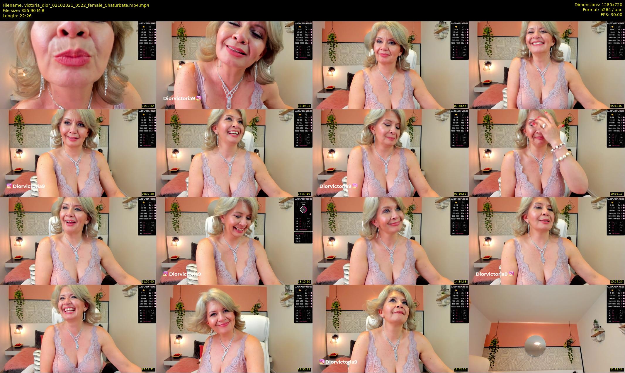 victoria_dior — 23 minute Chaturbate female cam show recording, 720p, Oct 2, 2021