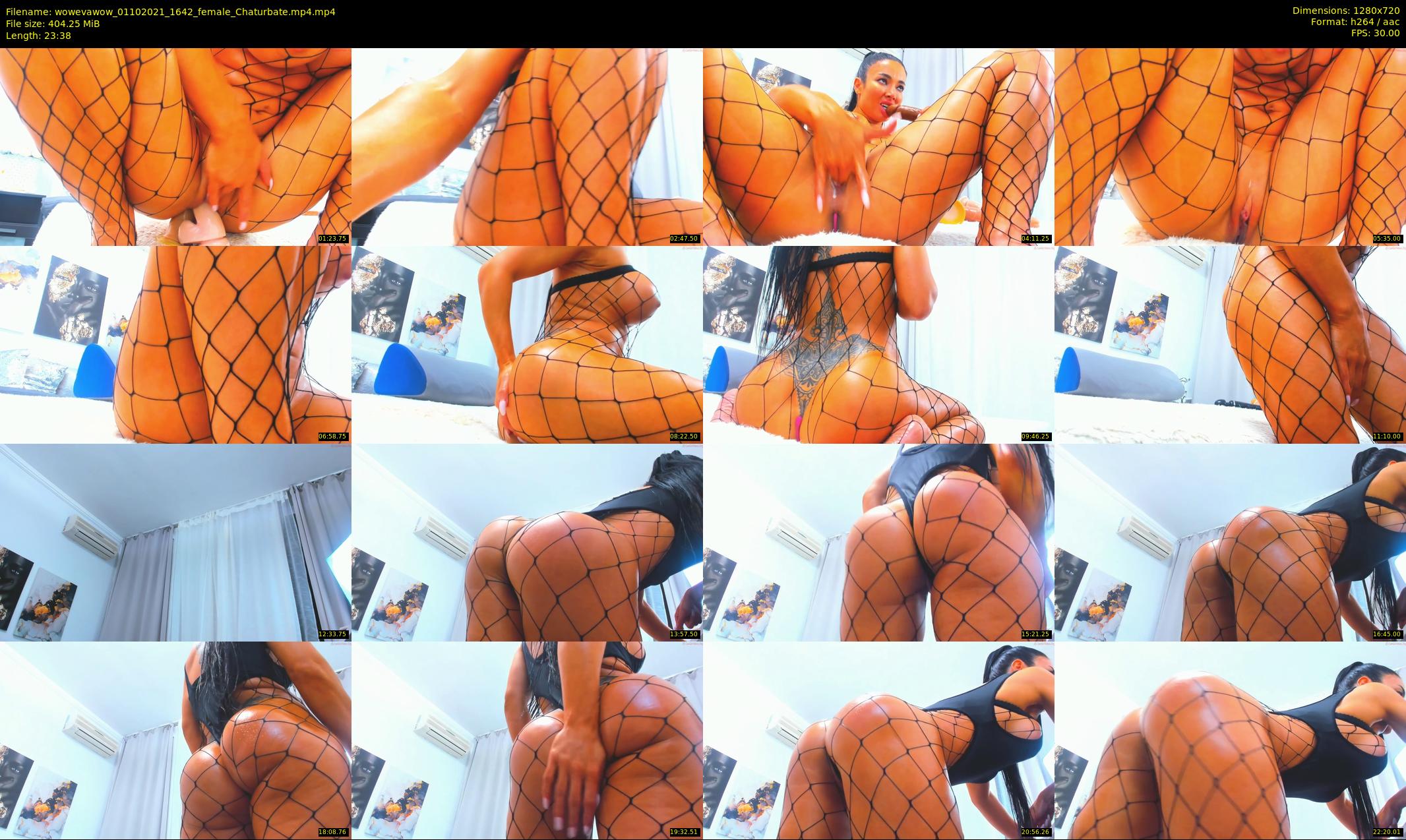 wowevawow — 24 minute Chaturbate female cam show recording, 720p, Oct 1, 2021