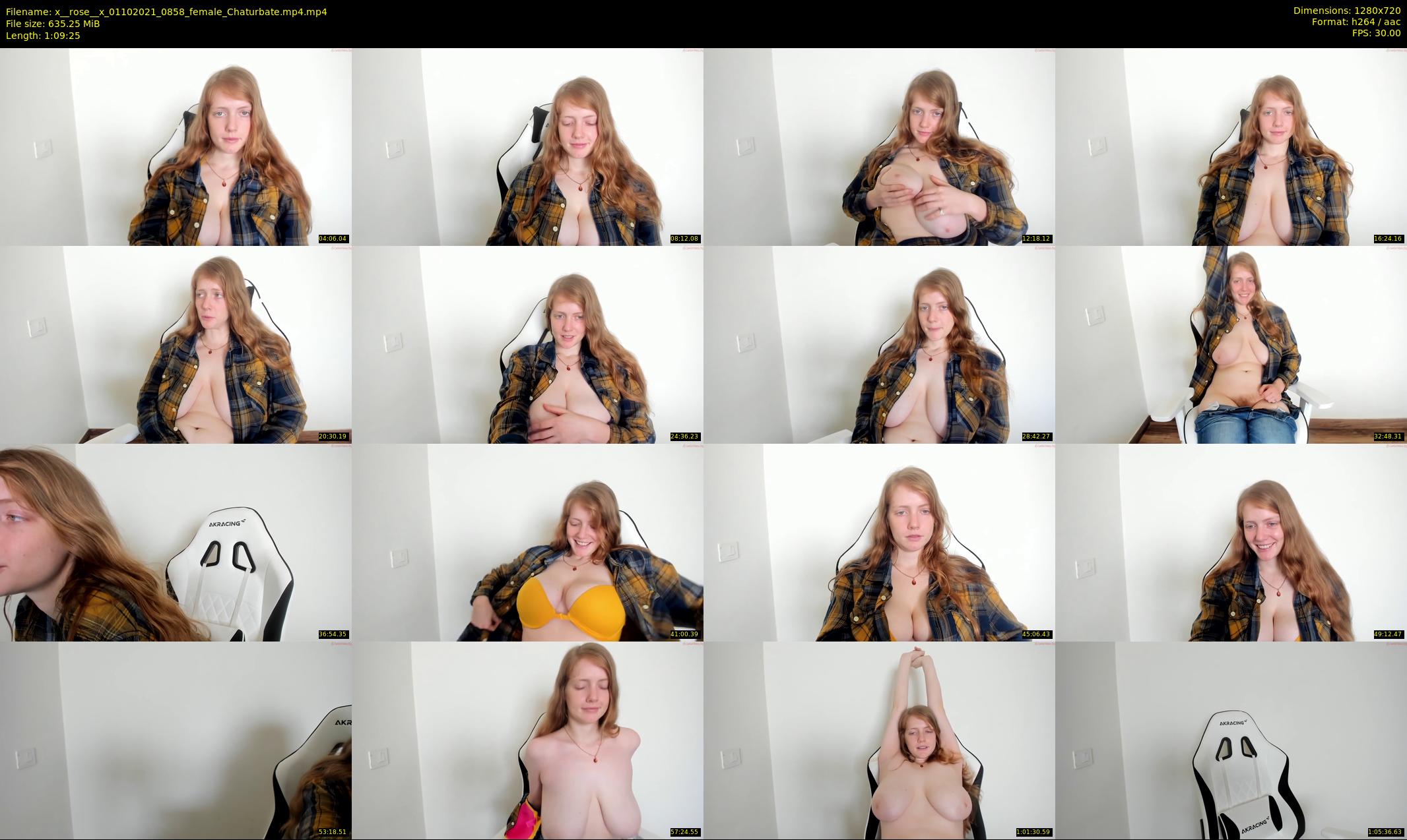 x__rose__x — 70 minute Chaturbate female cam show recording, 720p, Oct 1, 2021
