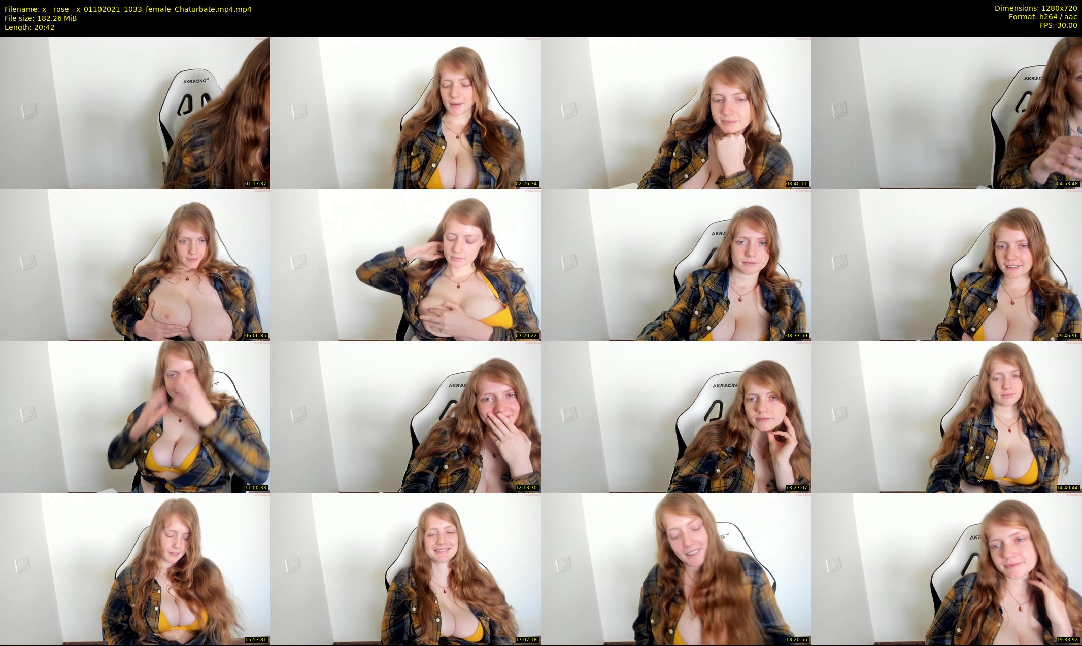 x__rose__x — 21 minute Chaturbate female cam show recording, 720p, Oct 1, 2021