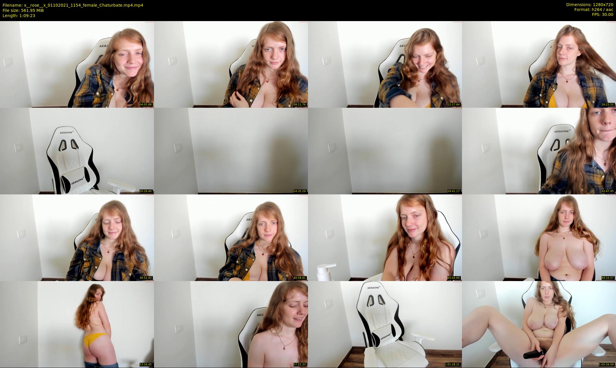 x__rose__x — 70 minute Chaturbate female cam show recording, 720p, Oct 1, 2021