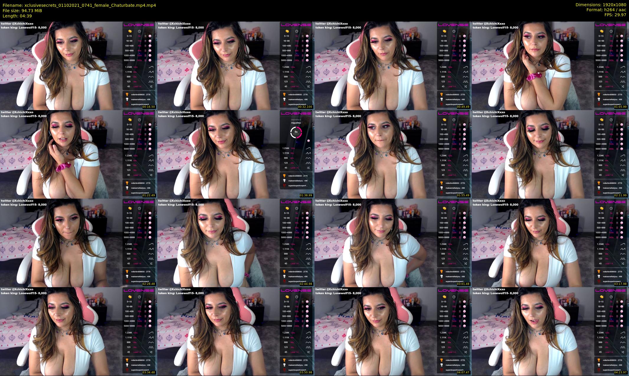 xclusivesecrets — 5 minute Chaturbate female cam show recording, 1080p, Oct 1, 2021