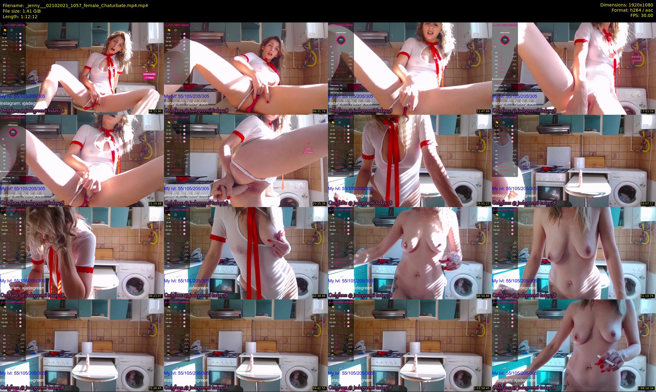 _jenny__ — 73 minute Chaturbate female cam show recording, 1080p, Oct 2, 2021