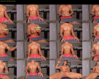 aaronmagnum — 28 minute Chaturbate male cam show recording, 720p, Oct 2, 2021