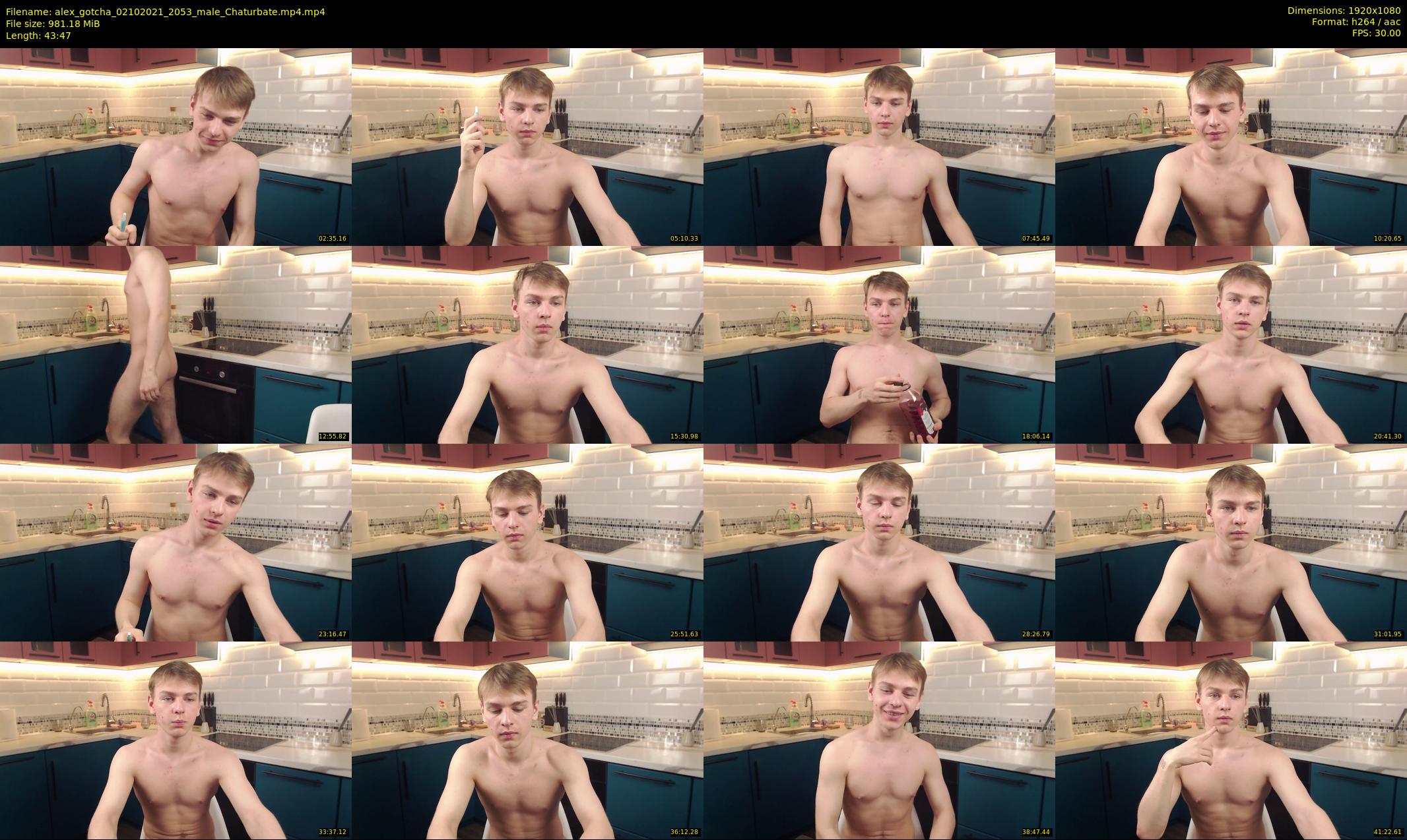 alex_gotcha — 44 minute Chaturbate male cam show recording, 1080p, Oct 2, 2021