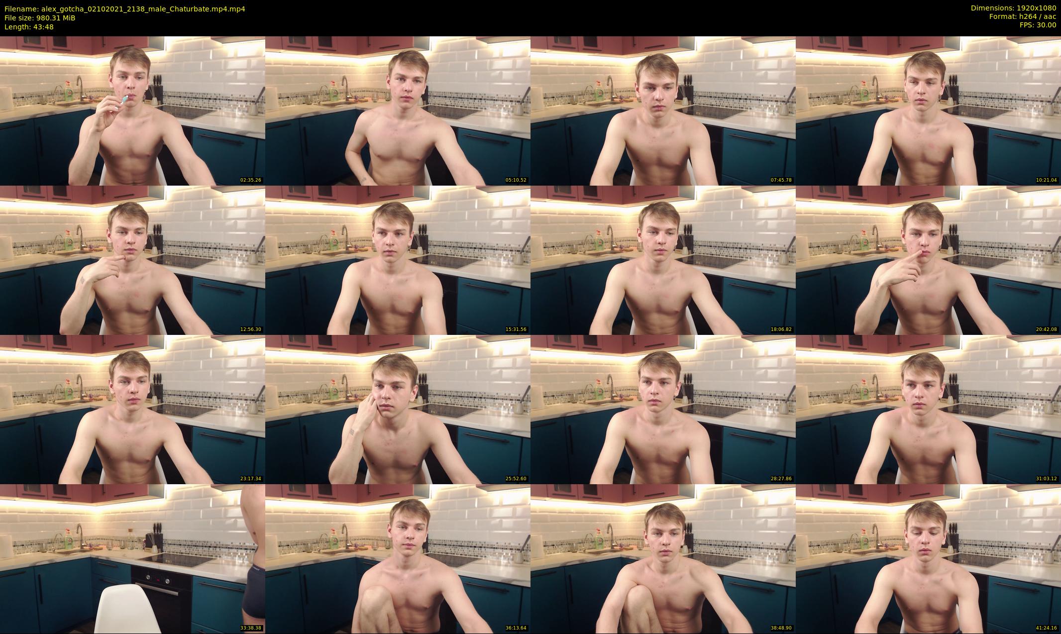 alex_gotcha — 44 minute Chaturbate male cam show recording, 1080p, Oct 2, 2021
