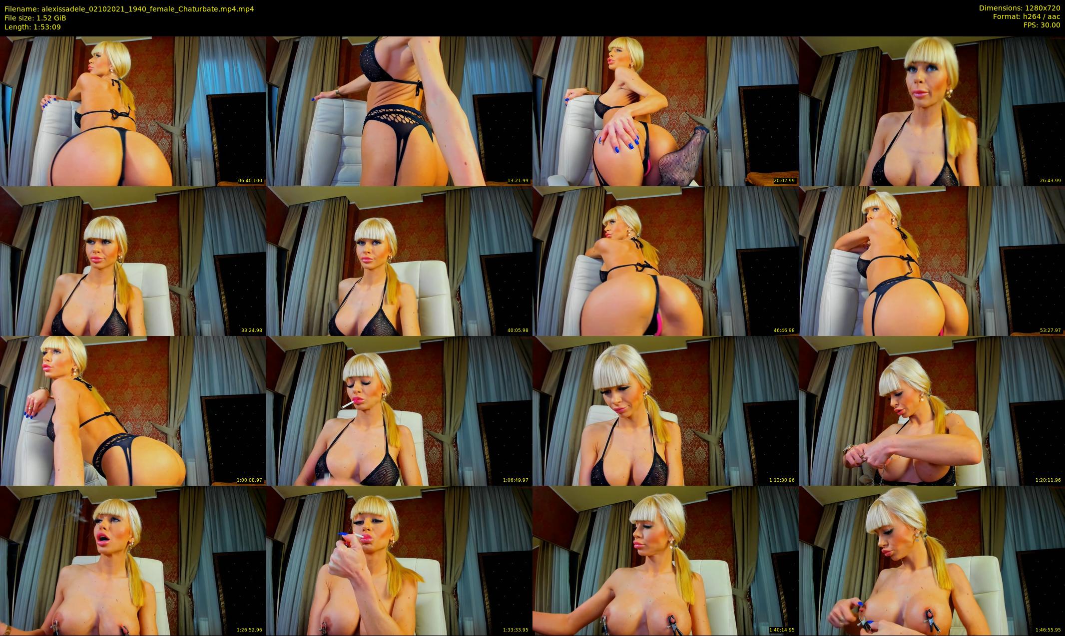 alexissadele — 114 minute Chaturbate female cam show recording, 720p, Oct 2, 2021