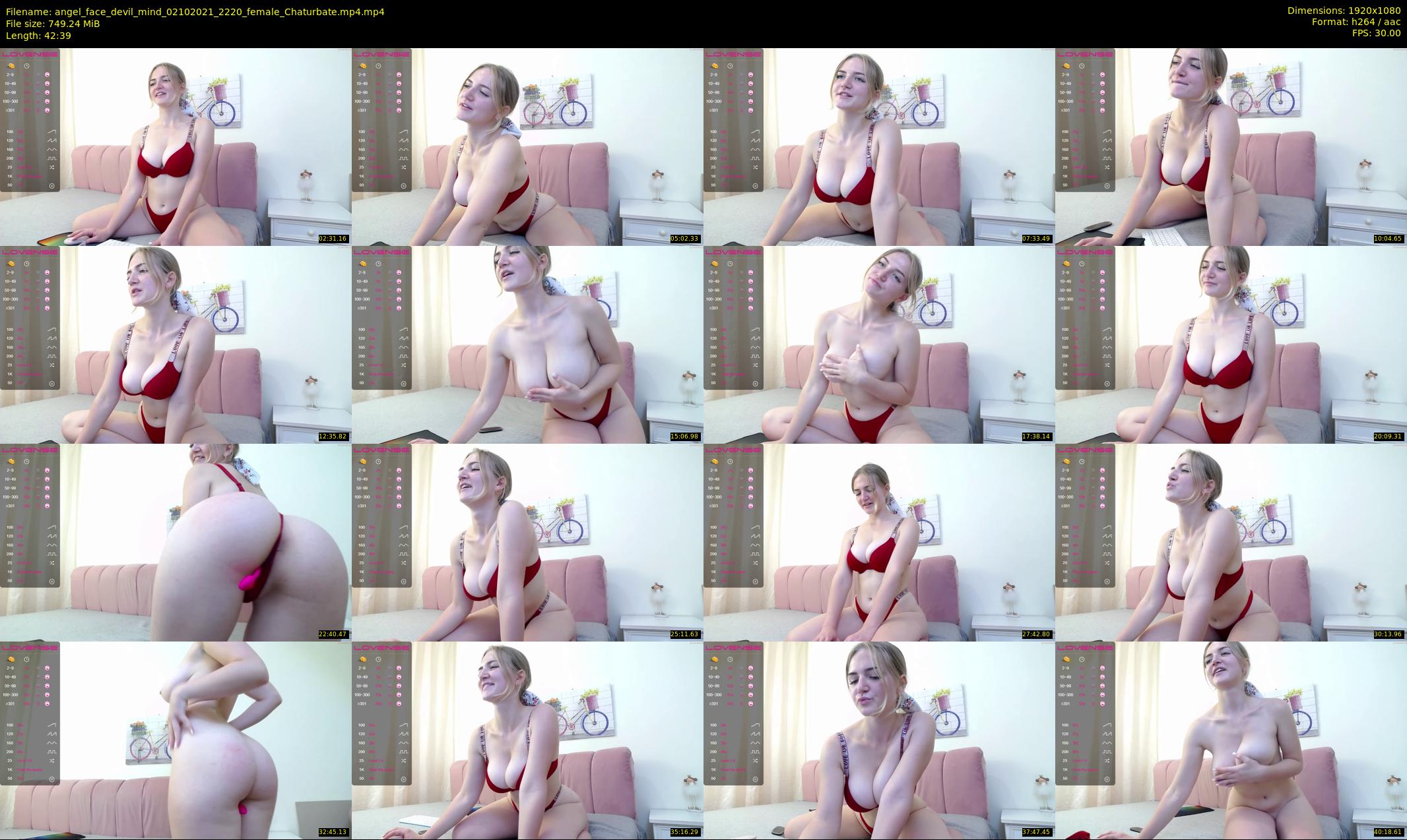 angel_face_devil_mind — 43 minute Chaturbate female cam show recording, 1080p, Oct 2, 2021