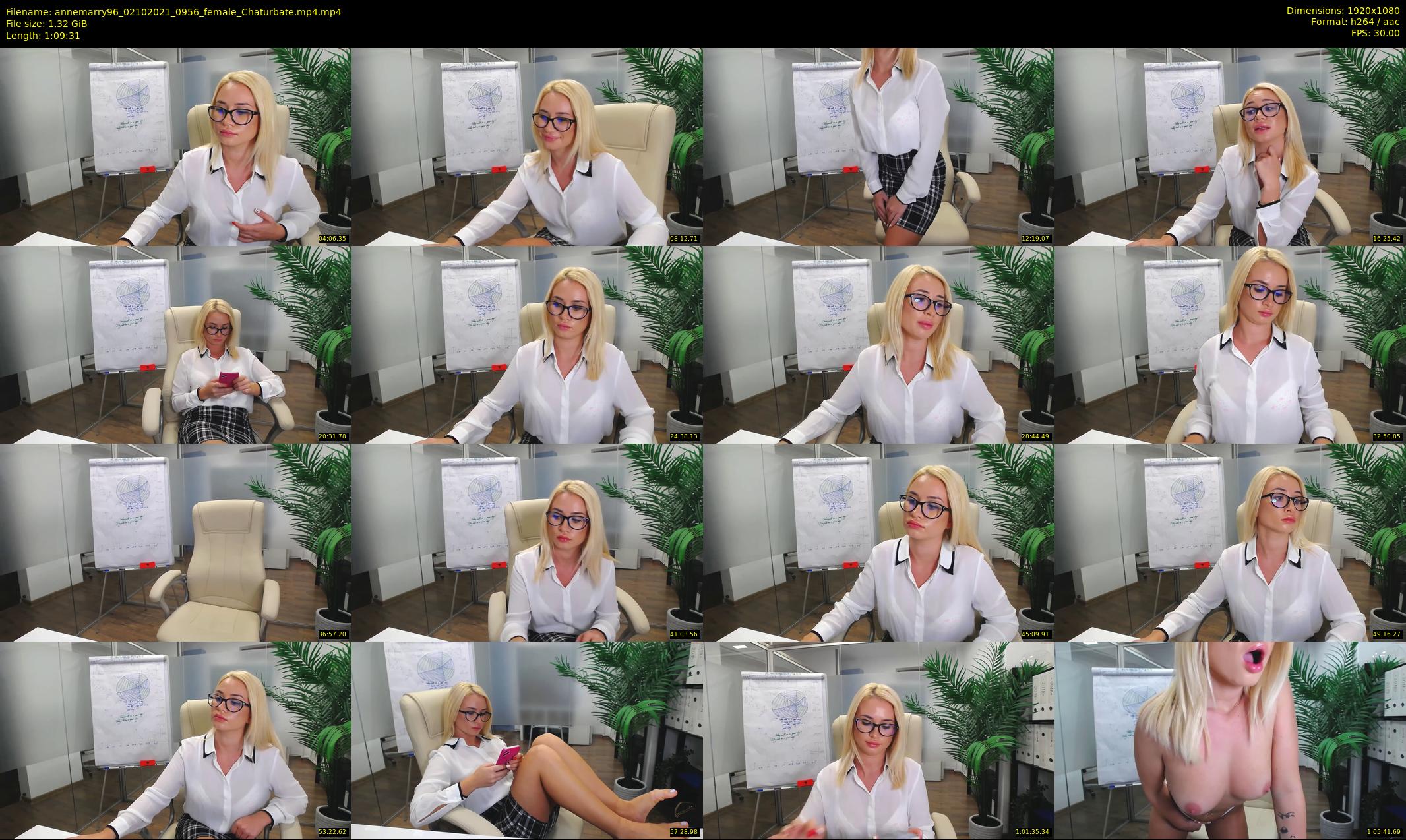 annemarry96 — 70 minute Chaturbate female cam show recording, 1080p, Oct 2, 2021