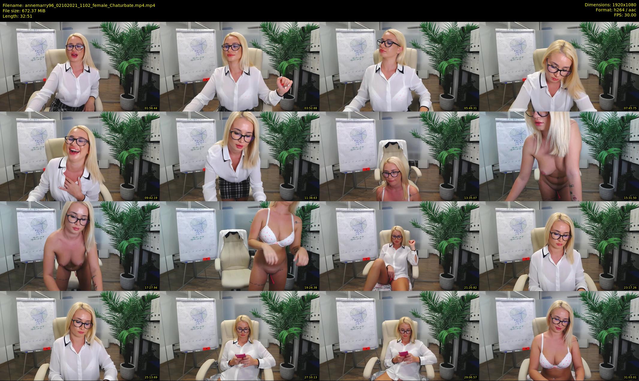 annemarry96 — 33 minute Chaturbate female cam show recording, 1080p, Oct 2, 2021
