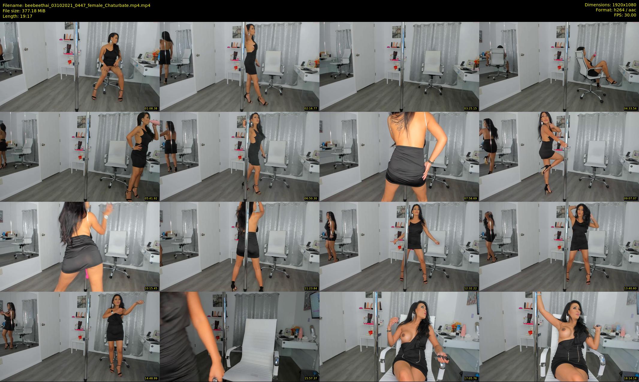 beebeethai — 20 minute Chaturbate female cam show recording, 1080p, Oct 3, 2021