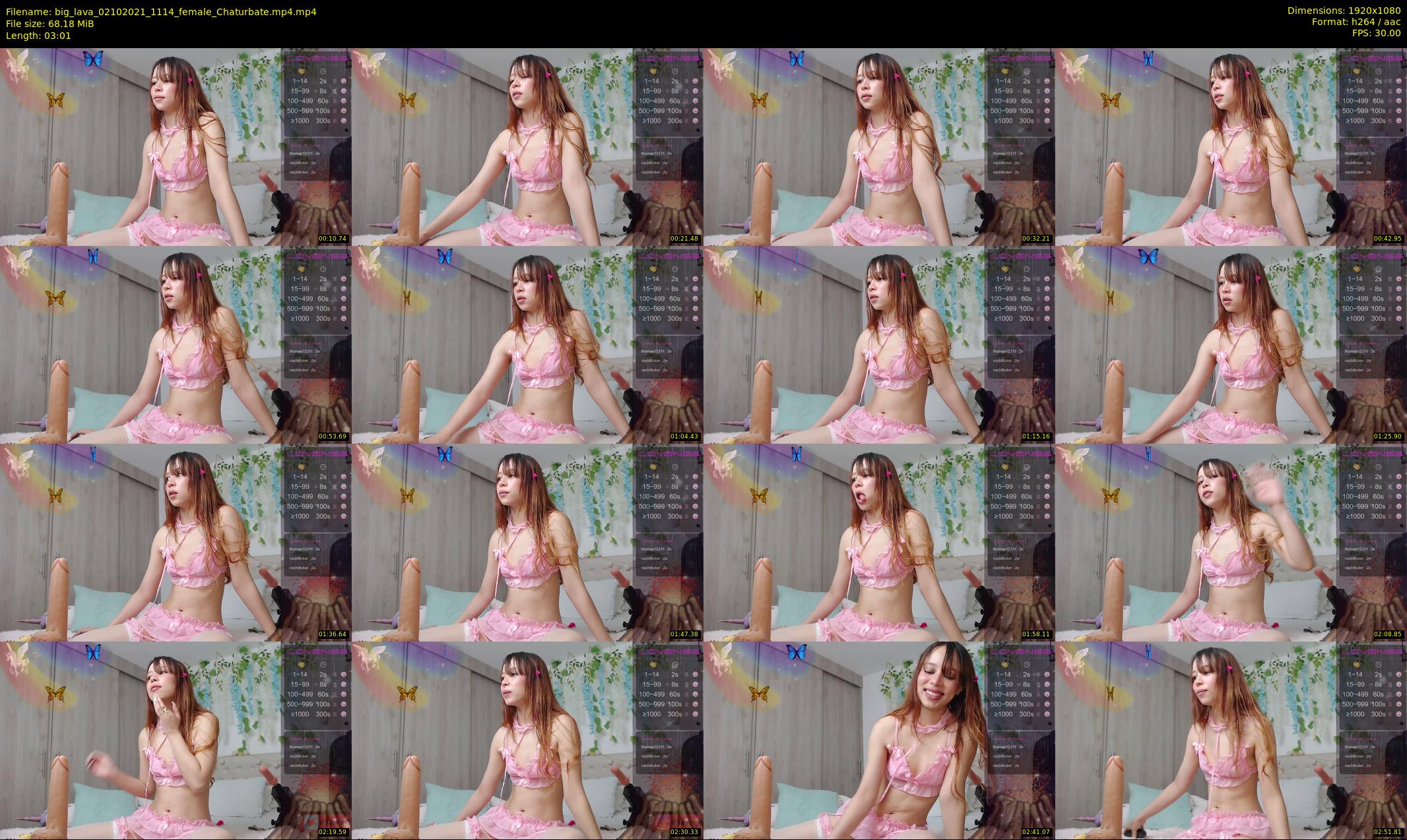 big_lava — 4 minute Chaturbate female cam show recording, 1080p, Oct 2, 2021