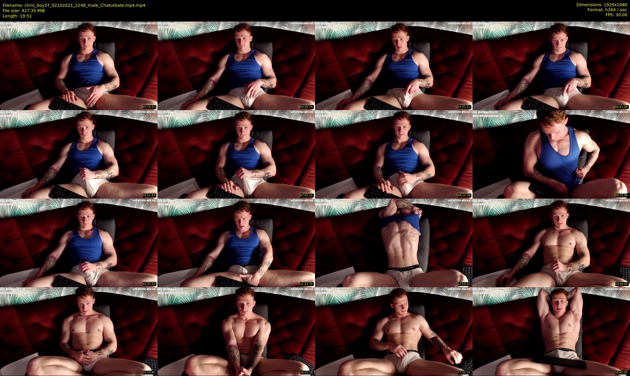 chris_boy37 — 20 minute Chaturbate male cam show recording, 1080p, Oct 2, 2021
